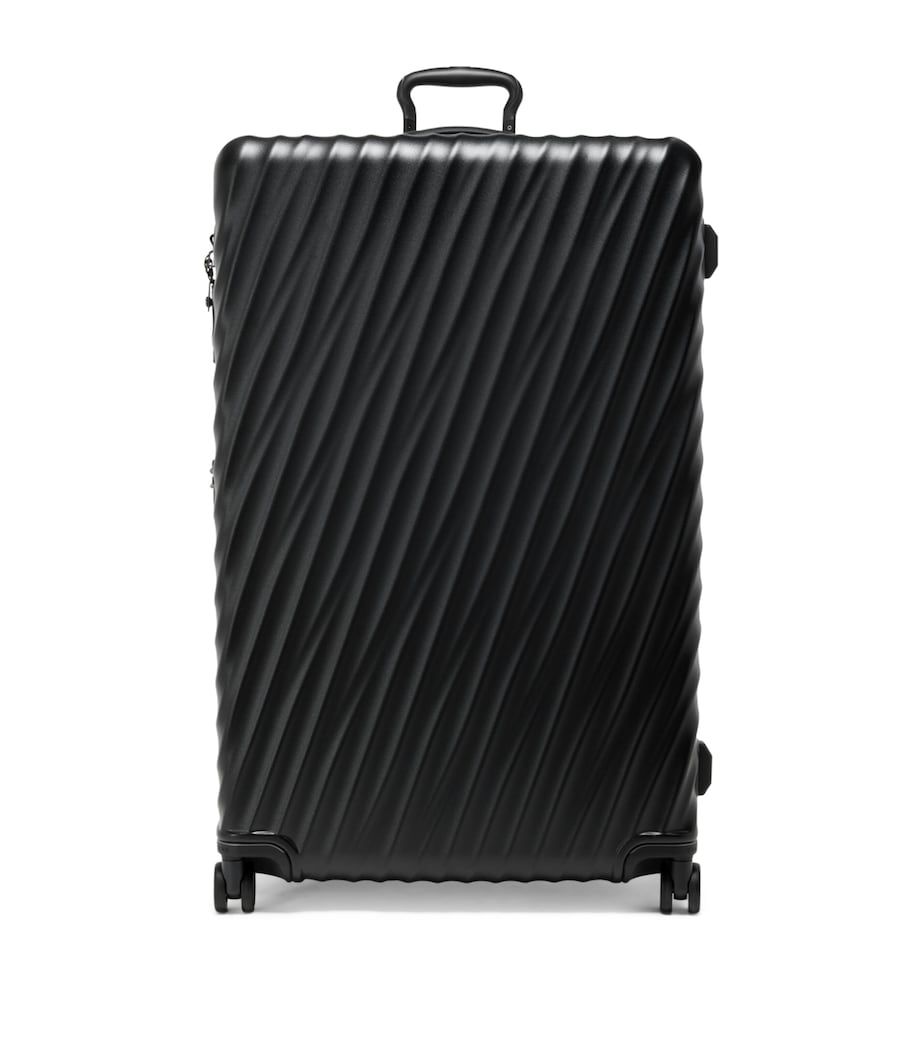 19 Degree Worldwide Trip Check-In Suitcase (85cm) BLACK TEXTURED 6153 Image 1