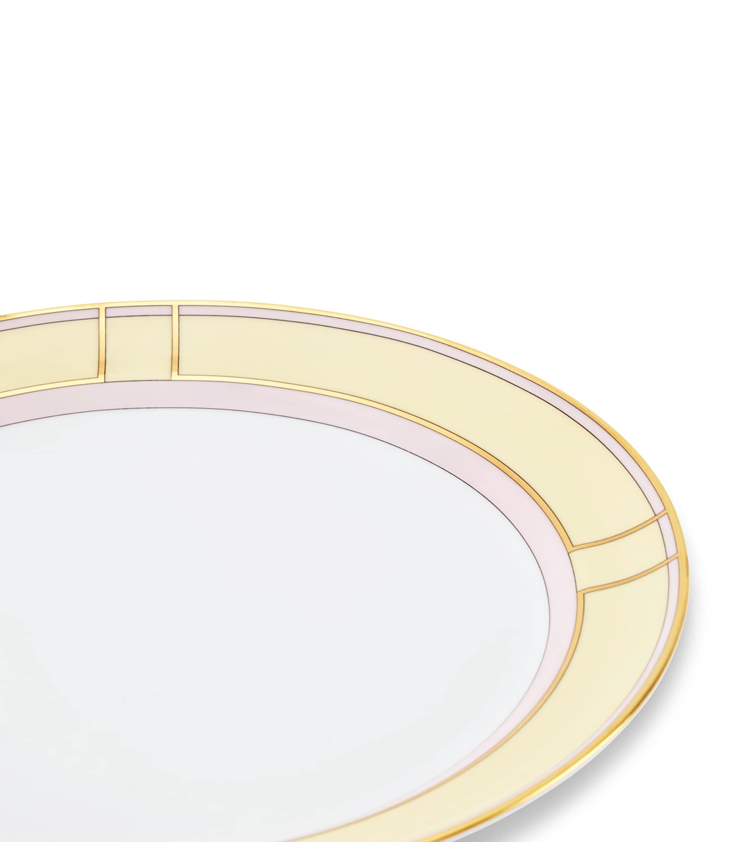 Porcelain Colonna Diva Giallo Side Plate (24cm) G00134901 Image 5