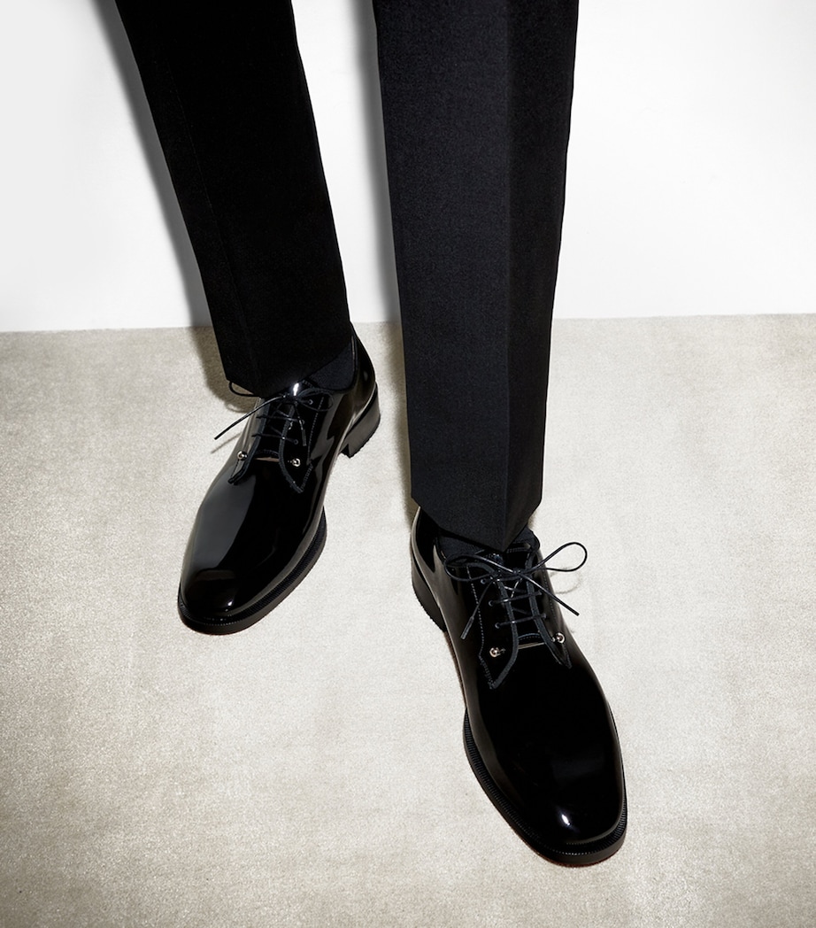 Chambeliss Patent Calfskin Oxford Shoes BK01 Image 2