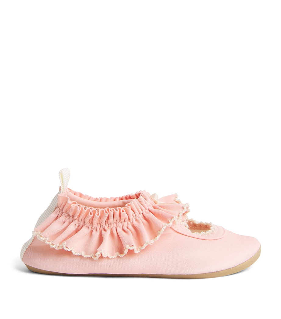 KONGES SLOJD Kitty Frill Swim Shoes Powder Pink Image 1