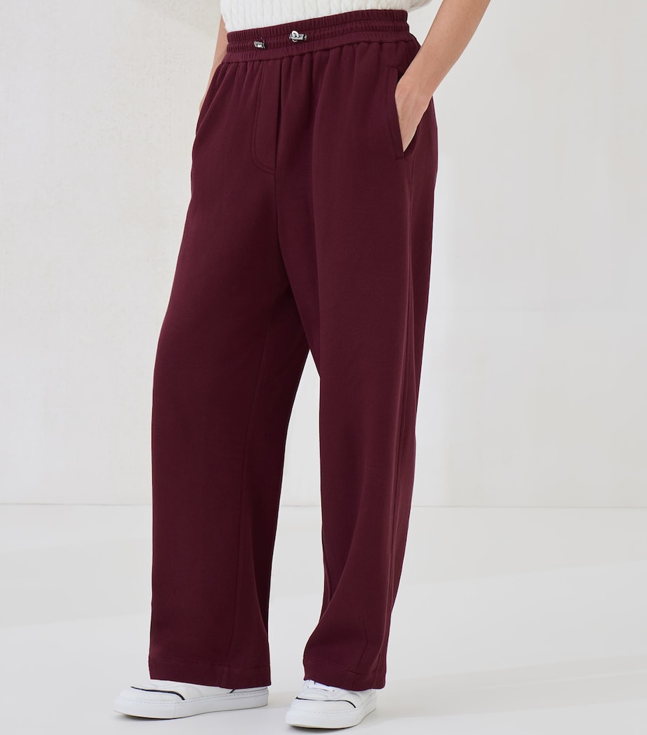 Techno Cotton-Blend Piqué Track Trousers C9663 Image 3