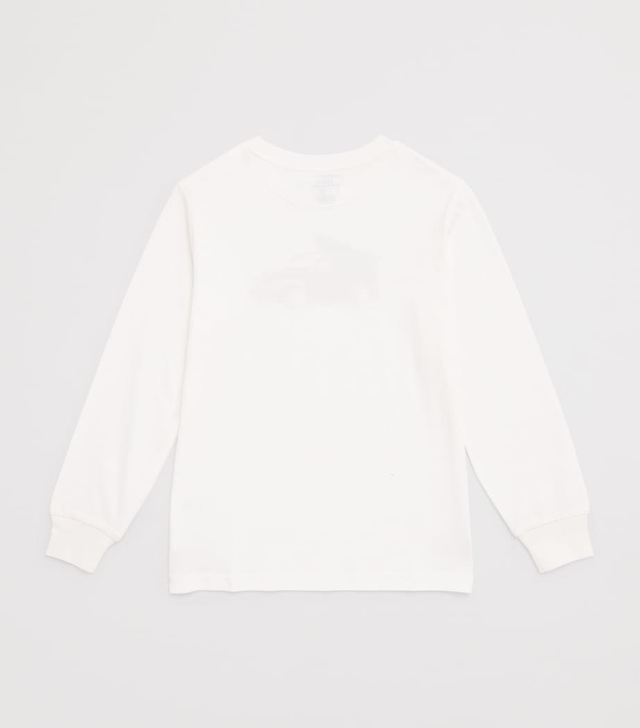 Cotton Truck-Print T-Shirt (6-14 Years) CREAM Image 2