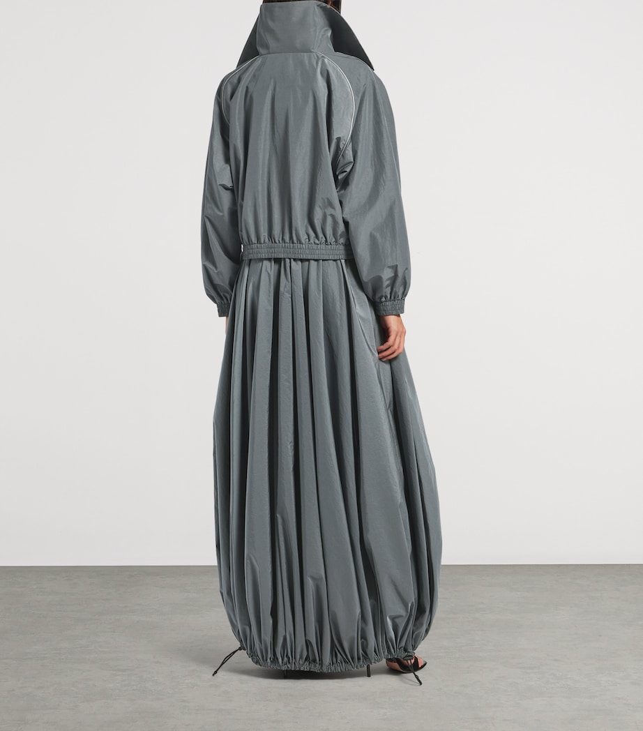 Balenciaga Womens Technical Cotton Track Jacket Image 3