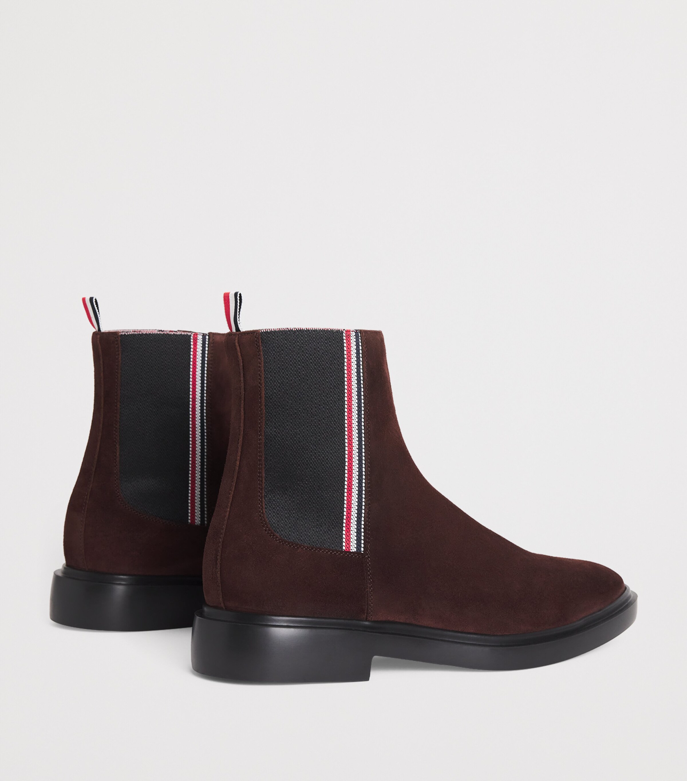 Suede Chelsea Boots BROWN Image 7