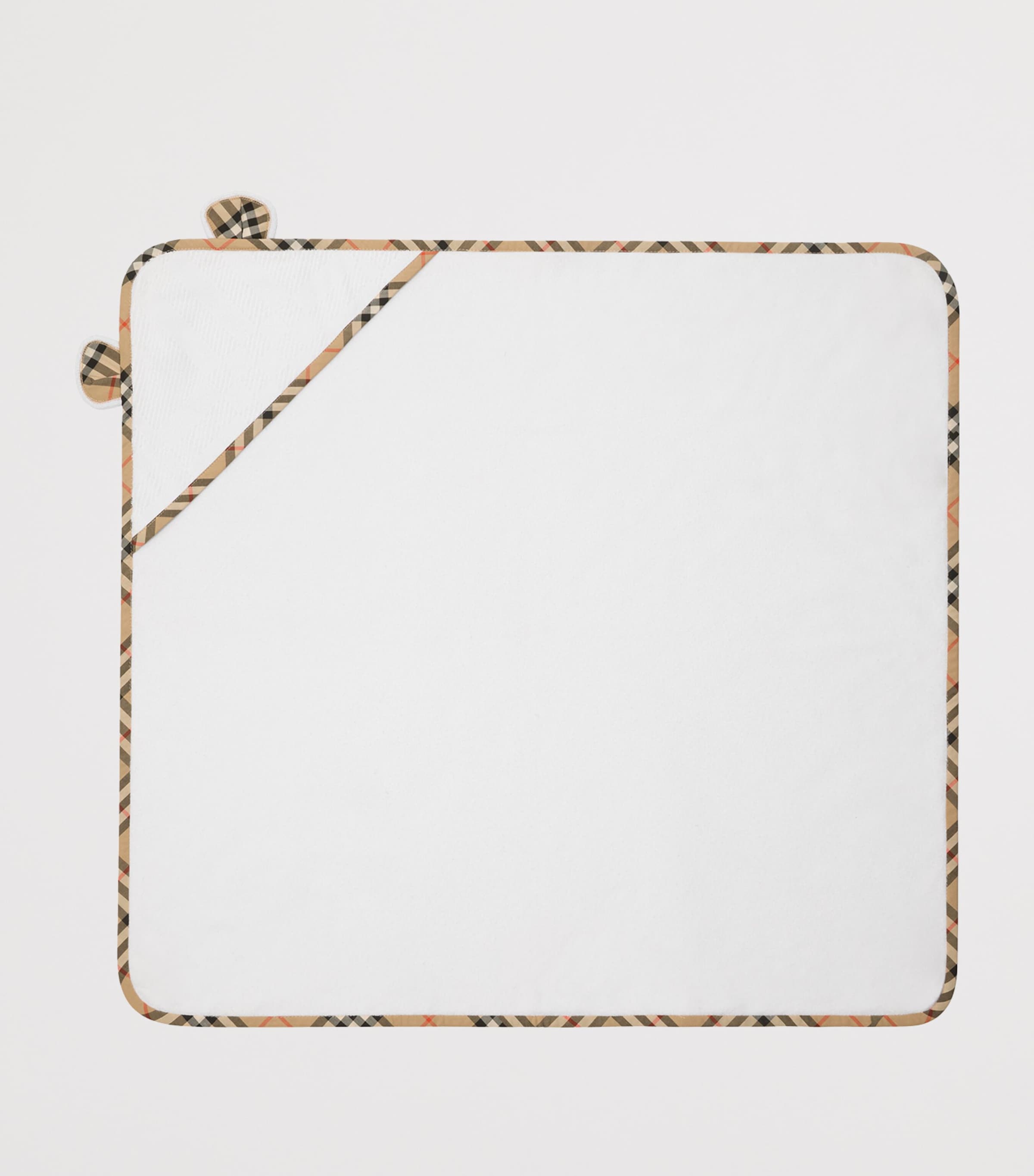 Check 2-Piece Bathtime Gift Set WHITE Image 2