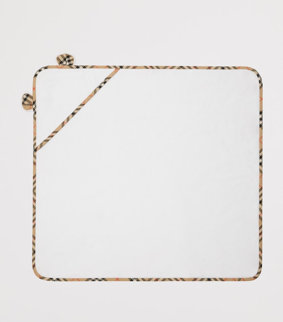 Check 2-Piece Bathtime Gift Set WHITE Image 2