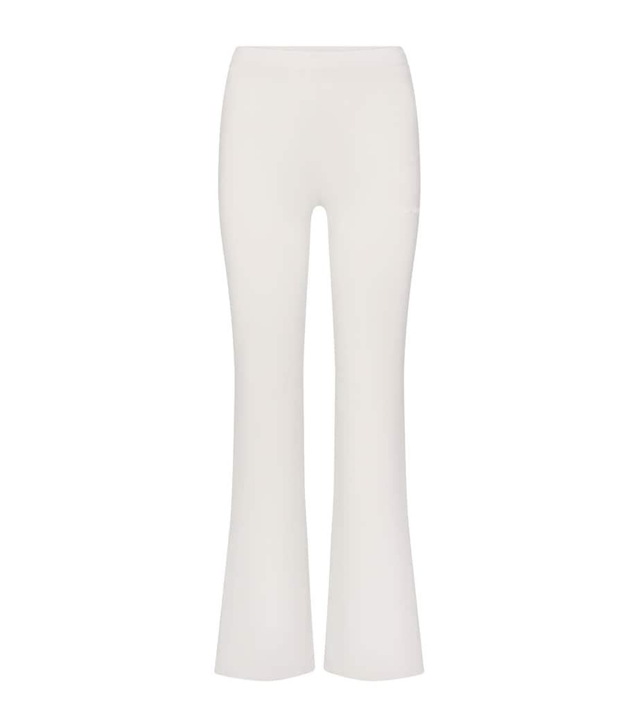NikeSKIMS Womens NikeSKIMS Airy Straight Sweatpants Ivory Image 1