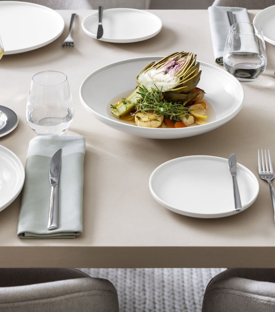 Porcelain Afina Side Plate (17cm) WHITE Image 2