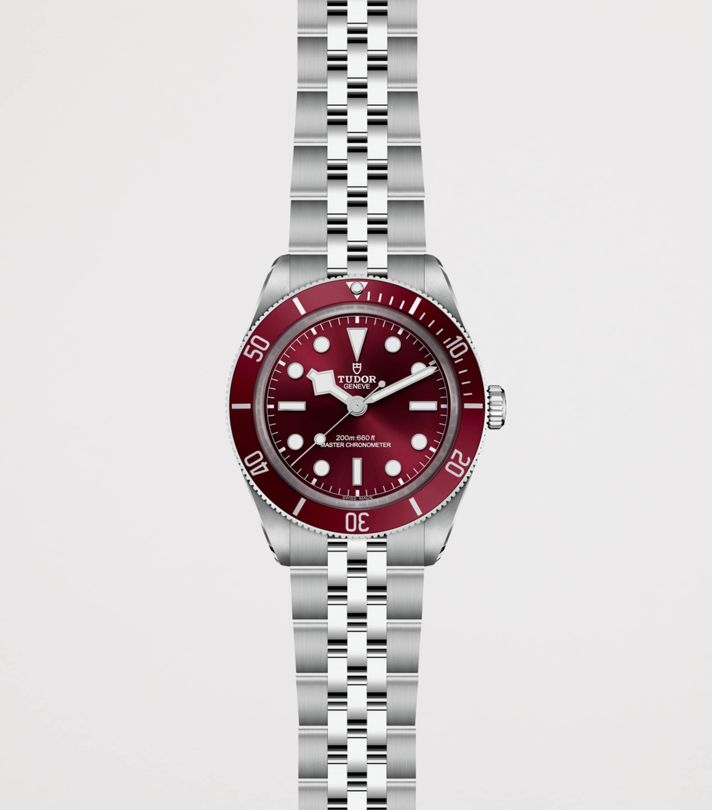Black Bay 58 Stainless Steel Watch 39mm RED Image 2