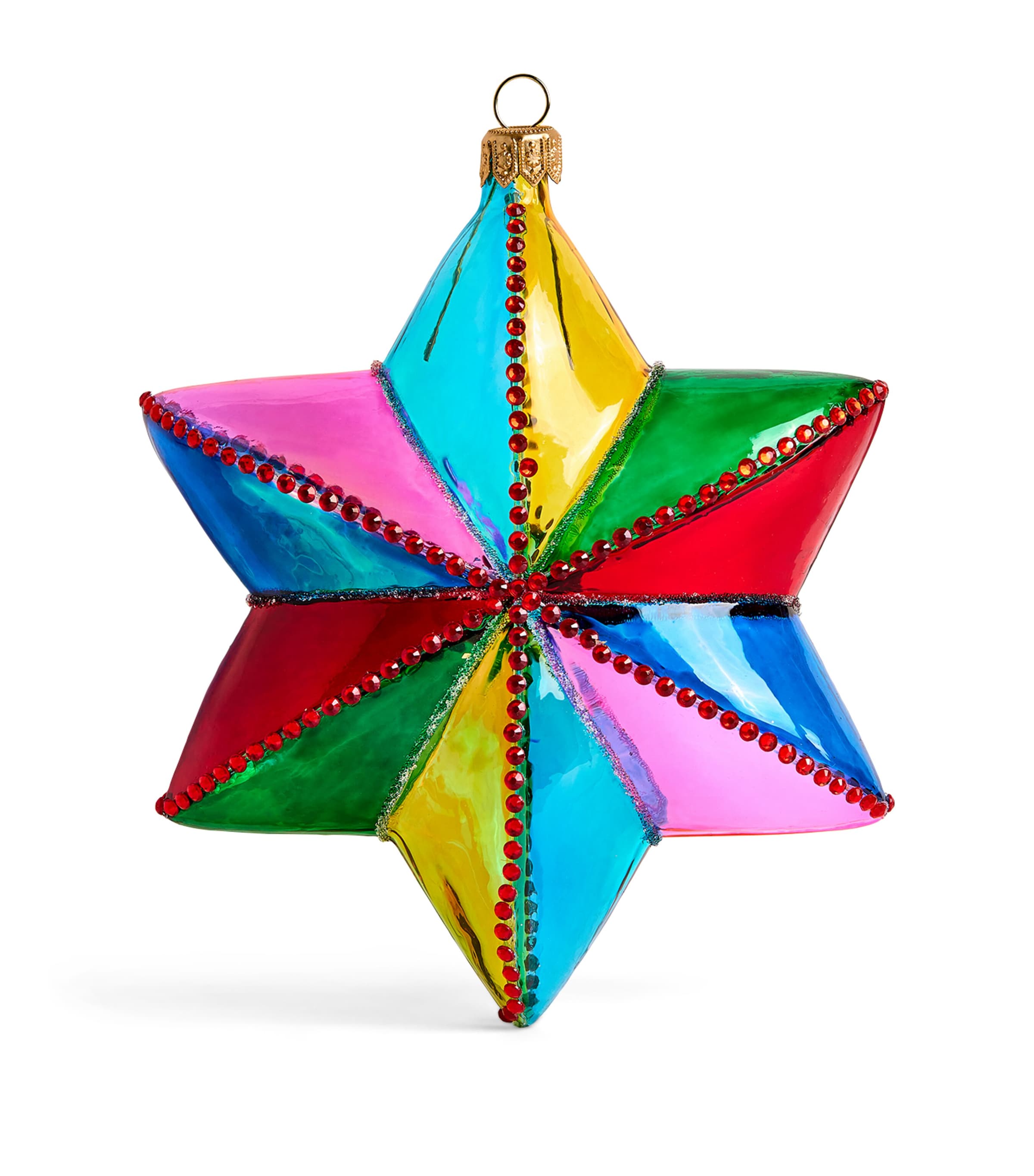 Harrods Embellished Star Tree Decoration In Multi