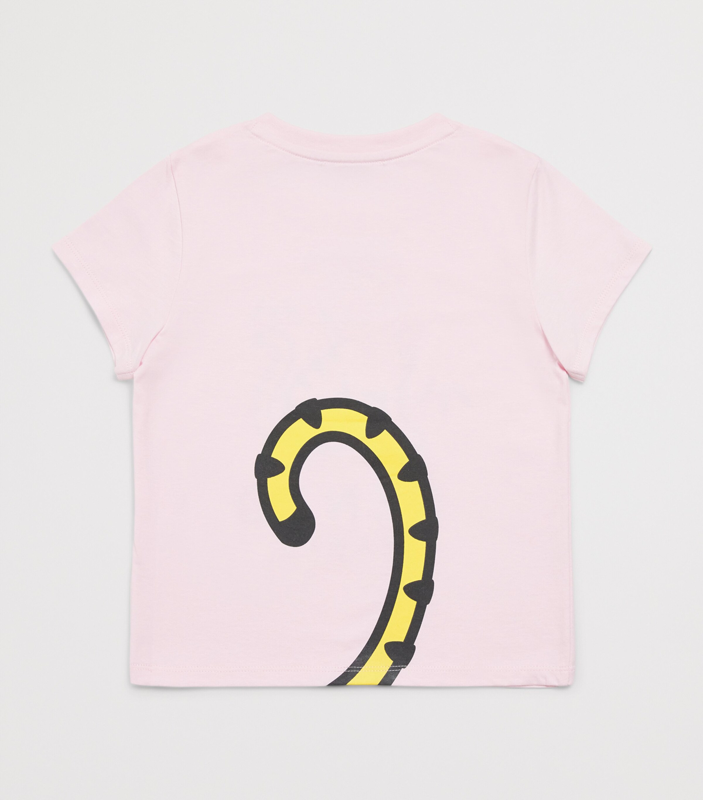 Kenzo Kids Cotton Tiger Logo T-Shirt (2-14 Years) Pink Image 2