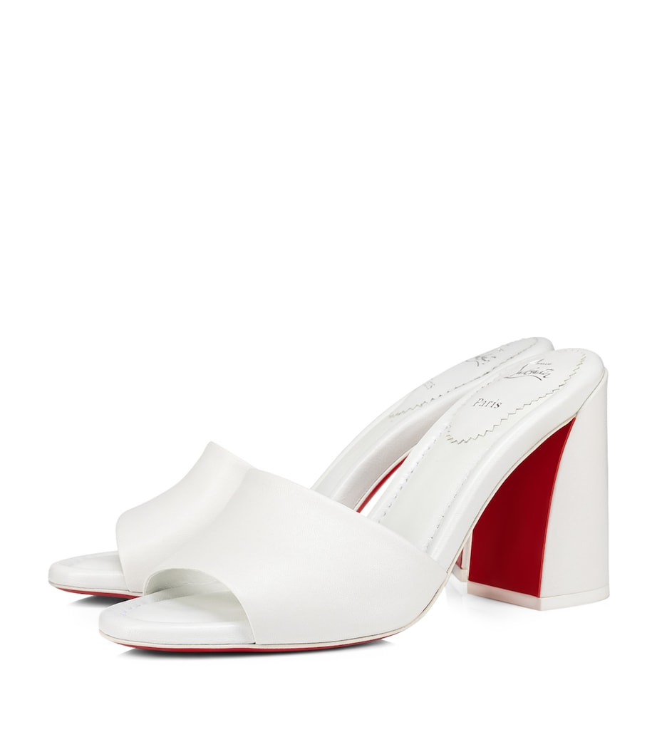 Jane Leather Mules 85 W302 Image 2