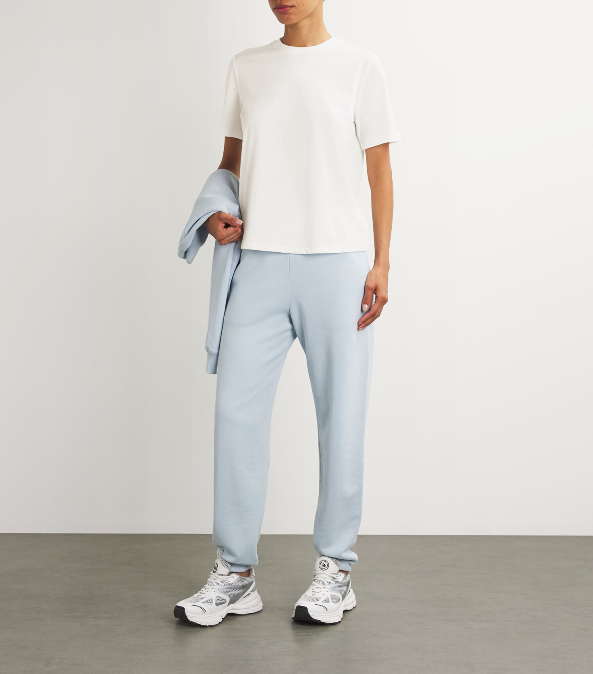 Cotton-Blend Relaxed T-Shirt SNOW Image 2