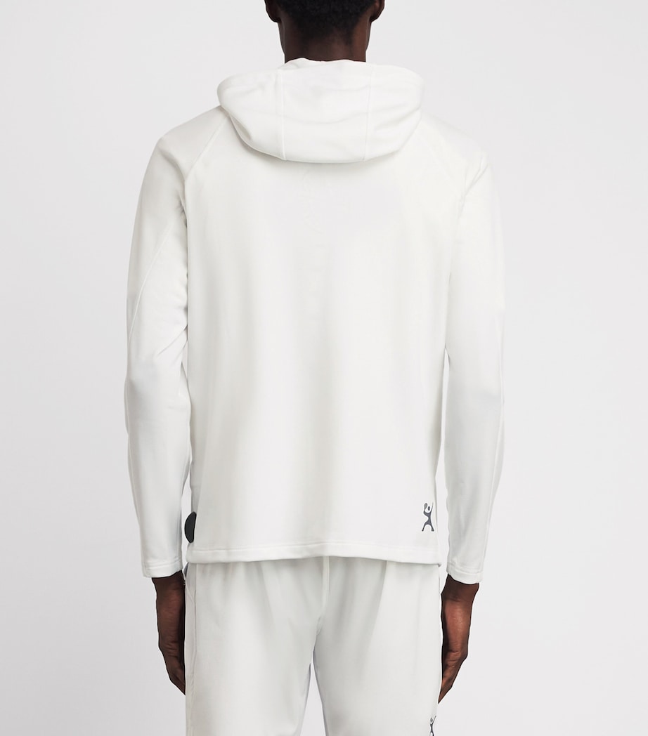 Pulco Studios Mens Full Zip Training Hoodie White Image 5