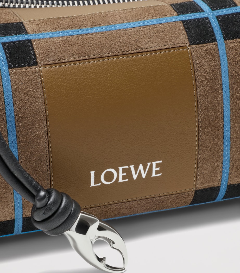 LOEWE x Cosima Von Bonin Leather Cala Top-Handle Bag Brownish Green/multi Image 7