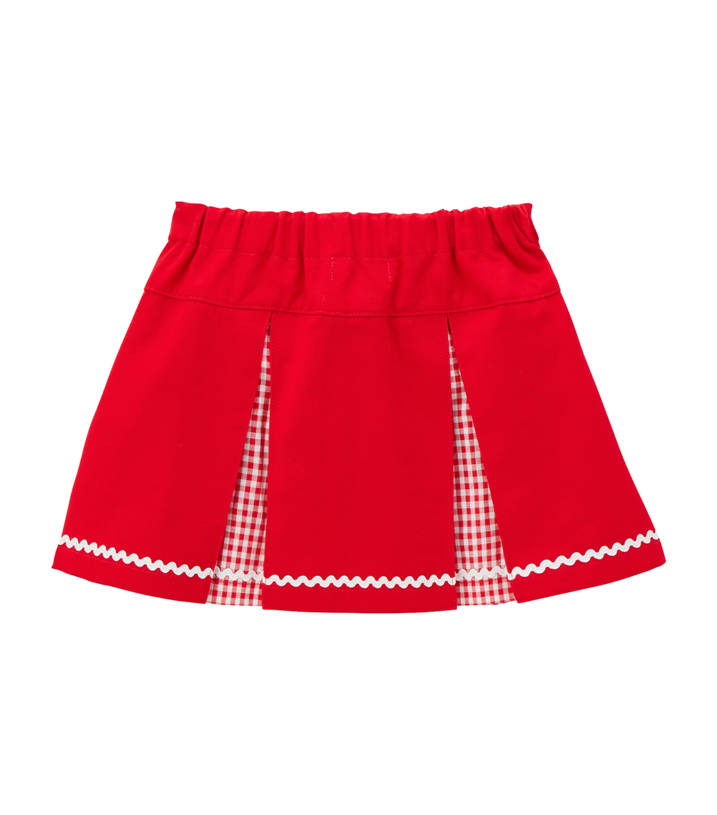 Check Pleated Skirt (6-36 Months) 2 Image 3