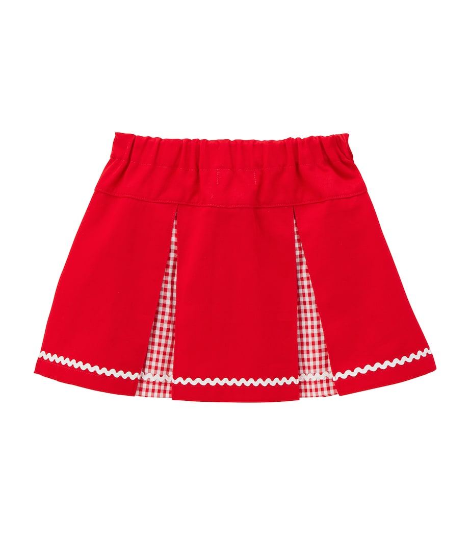 Check Pleated Skirt (6-36 Months) 2 Image 3