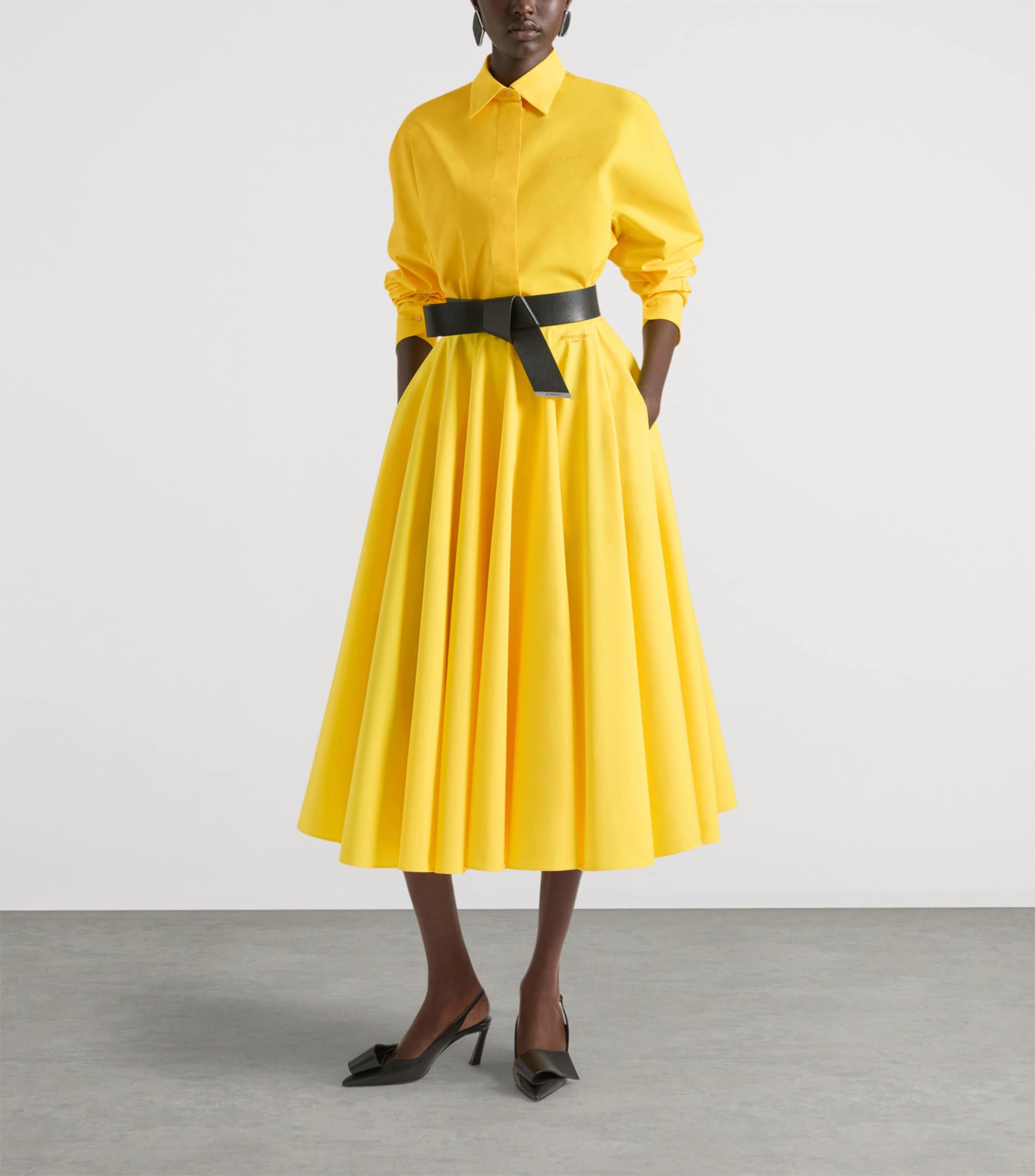 Givenchy Womens Cotton Poplin Cocoon Shirt Image 2