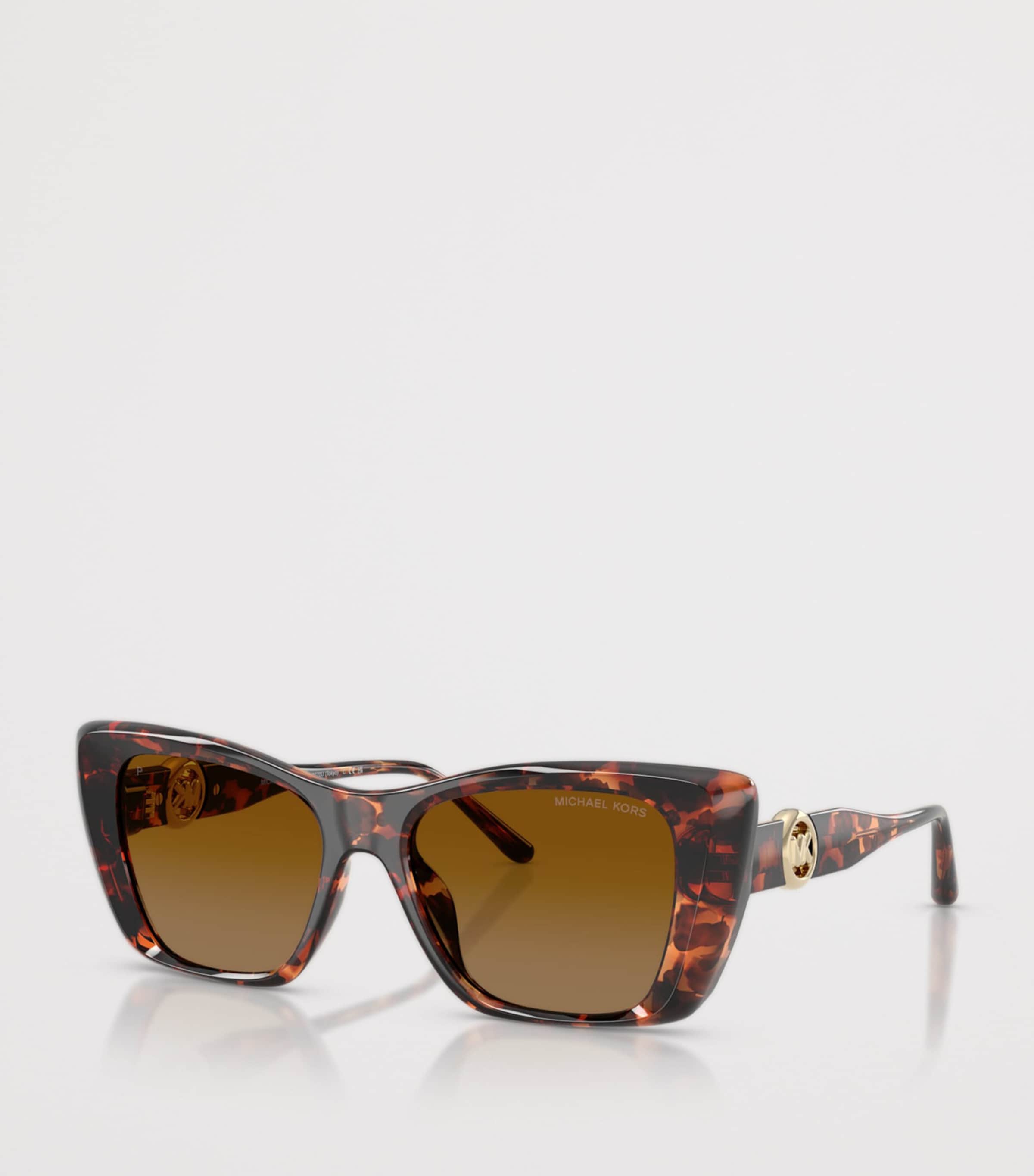 Michael Kors Tokyo Square Sunglasses Brown Image 2
