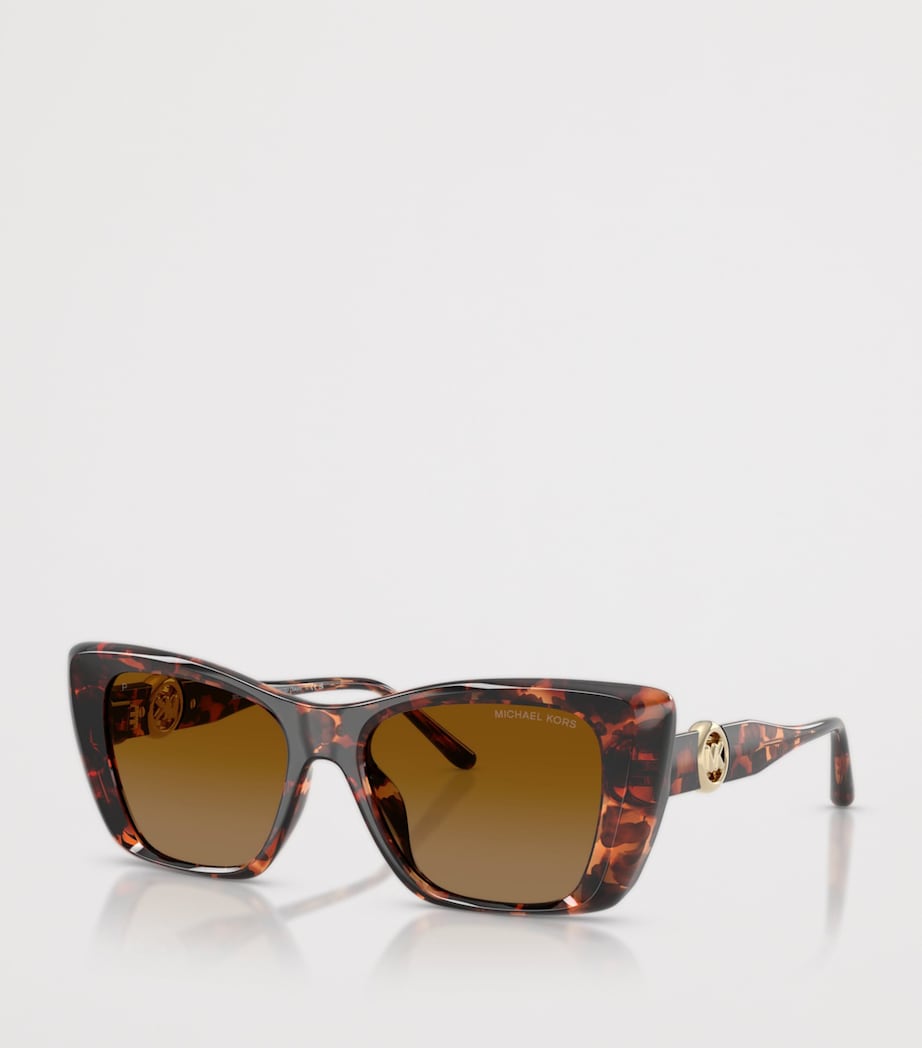Michael Kors Tokyo Square Sunglasses Brown Image 2