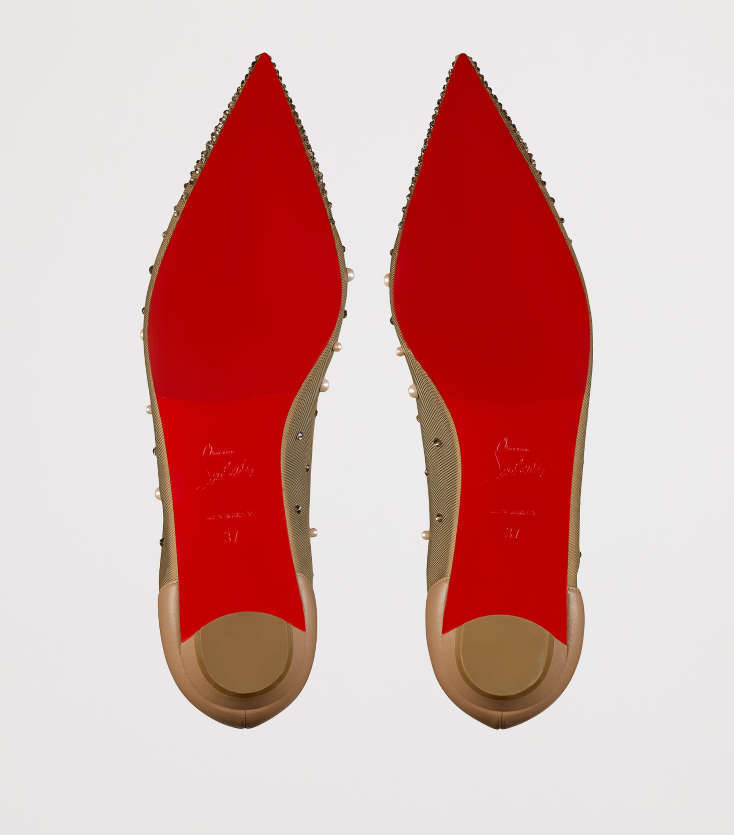 Miss Z Degrastrassina Embellished Ballet Flats N358 Image 6