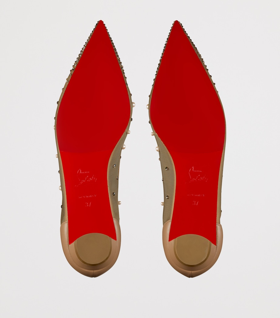 Miss Z Degrastrassina Embellished Ballet Flats N358 Image 6