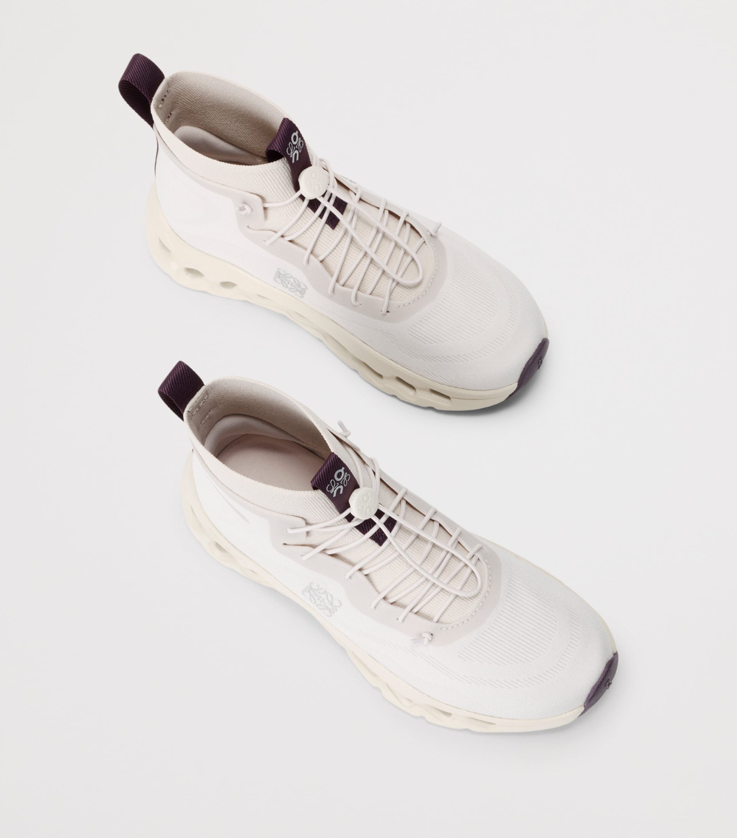 LOEWE x On Cloudtilt High-Top Trainers Sand/oatmeal/plum Image 3