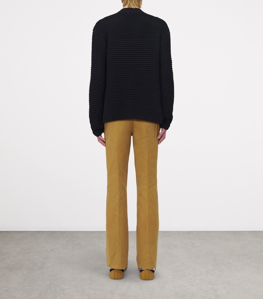 Cotton Logo Sweater 1080 Image 4