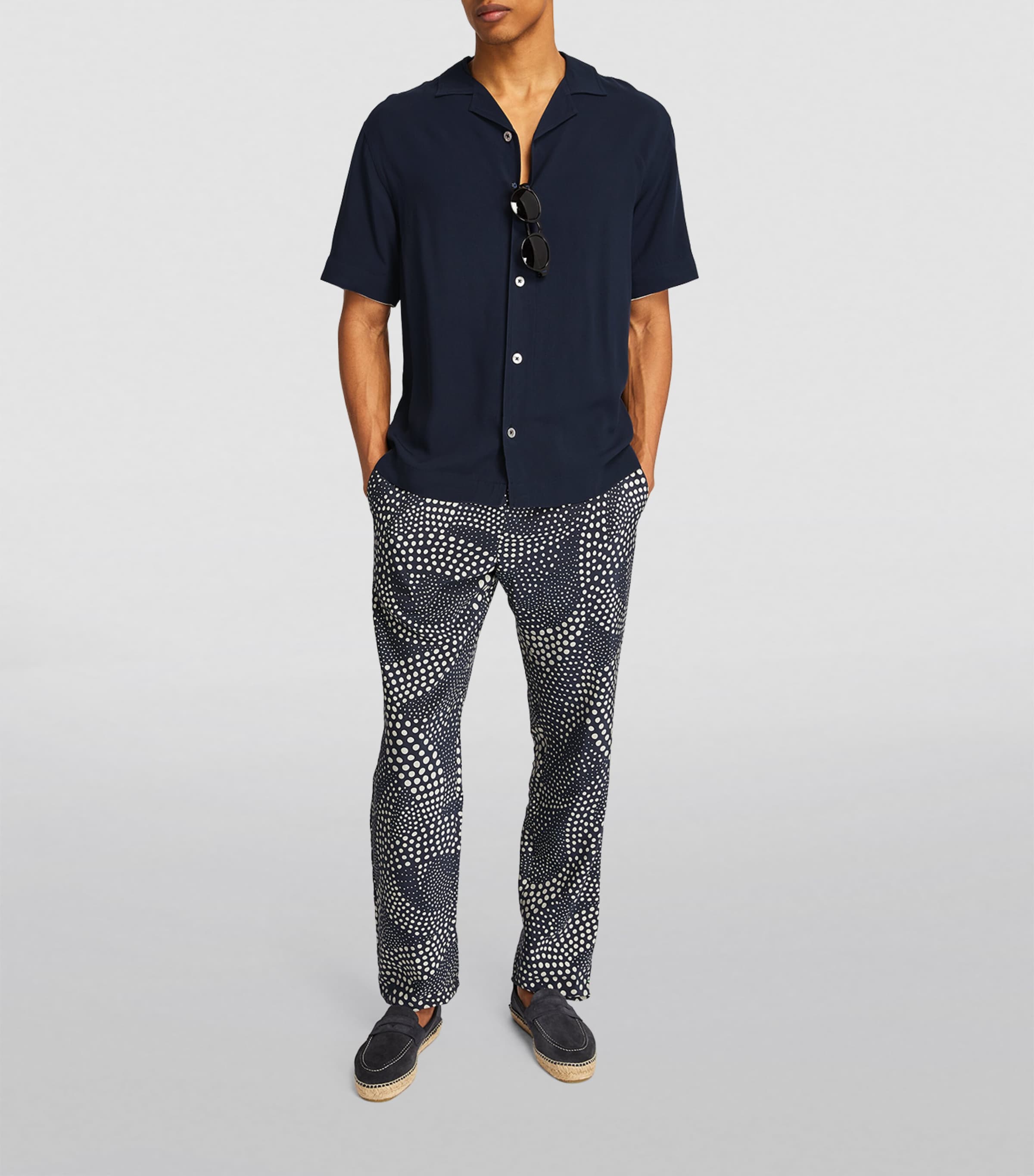 Short-Sleeved Shirt NAVY Image 2