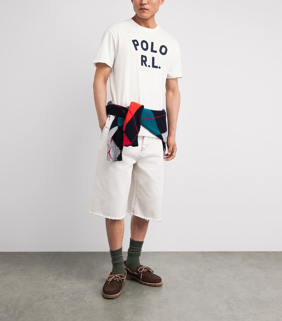 Polo Ralph Lauren Mens Cotton Logo T-Shirt White Image 2