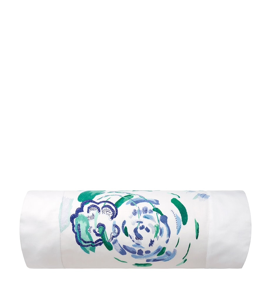 Pima Cotton Abysses Neck Roll (13cm x 35cm) MULTI Image 2