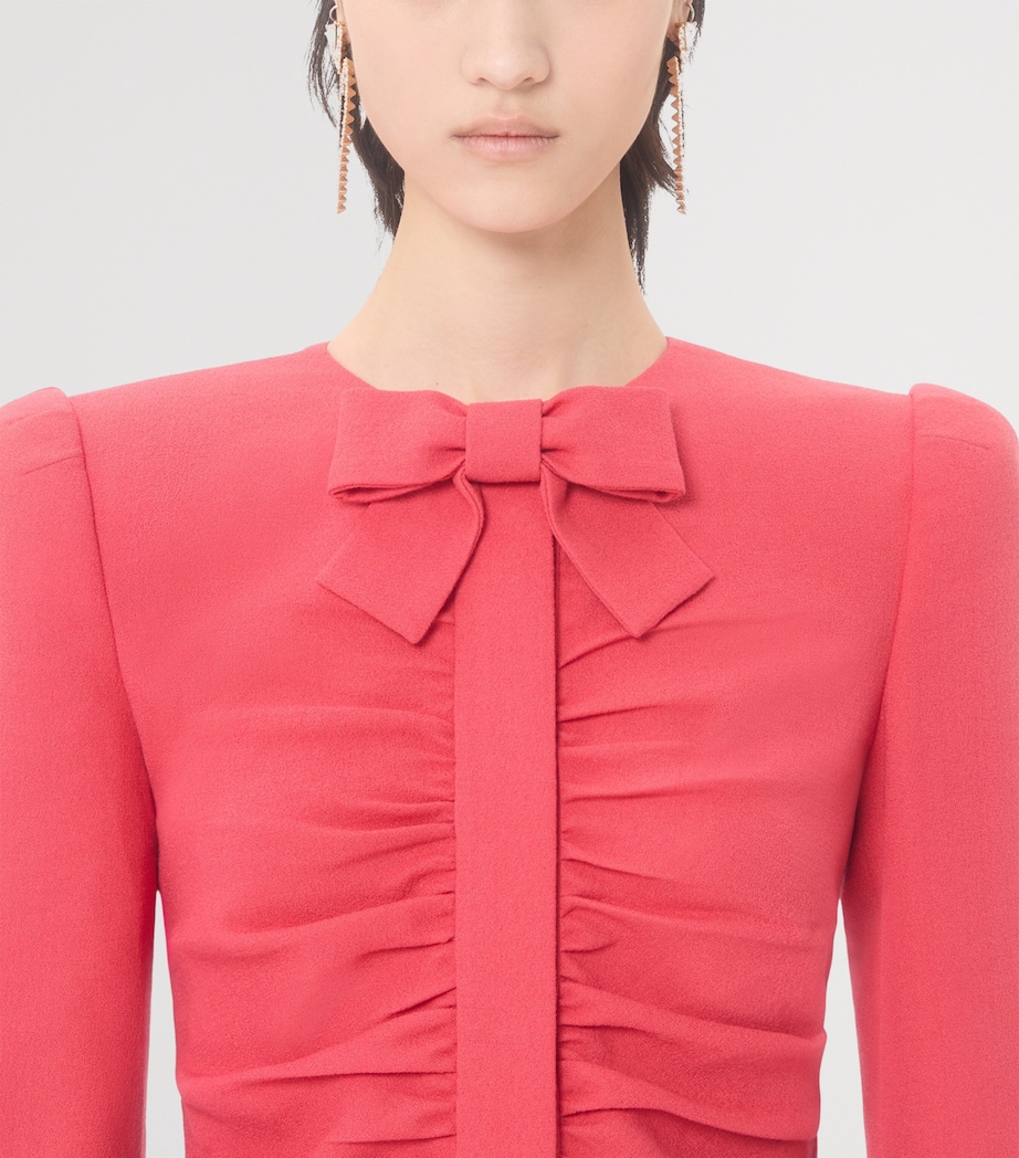 Virgin Wool Ruched Jacket FE7 Image 6