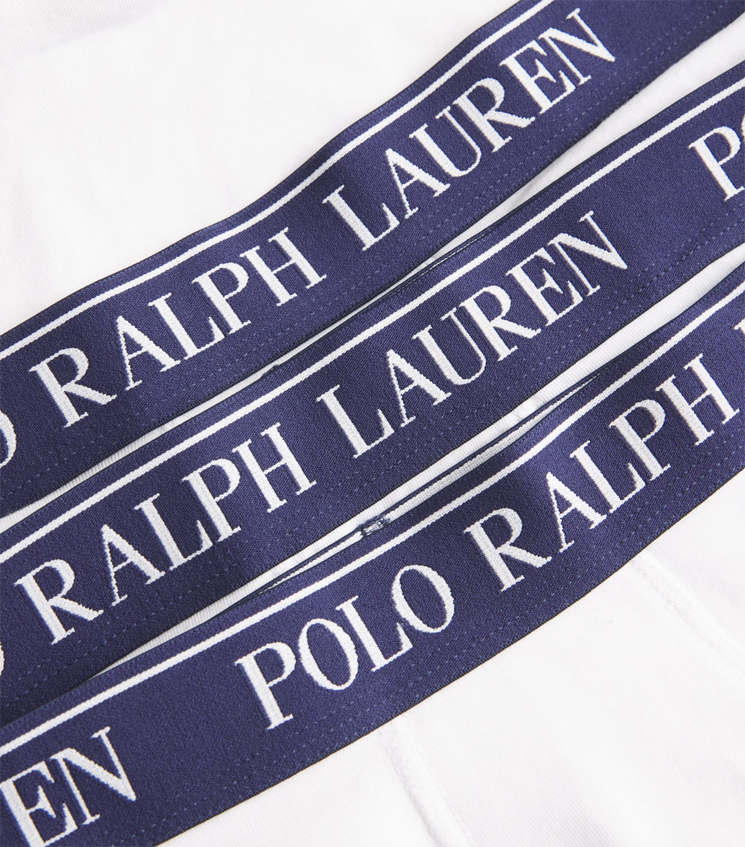 Ralph Lauren Kids Pack of 3 Stretch-Cotton Boxer Briefs (8-14 Years) White Image 4