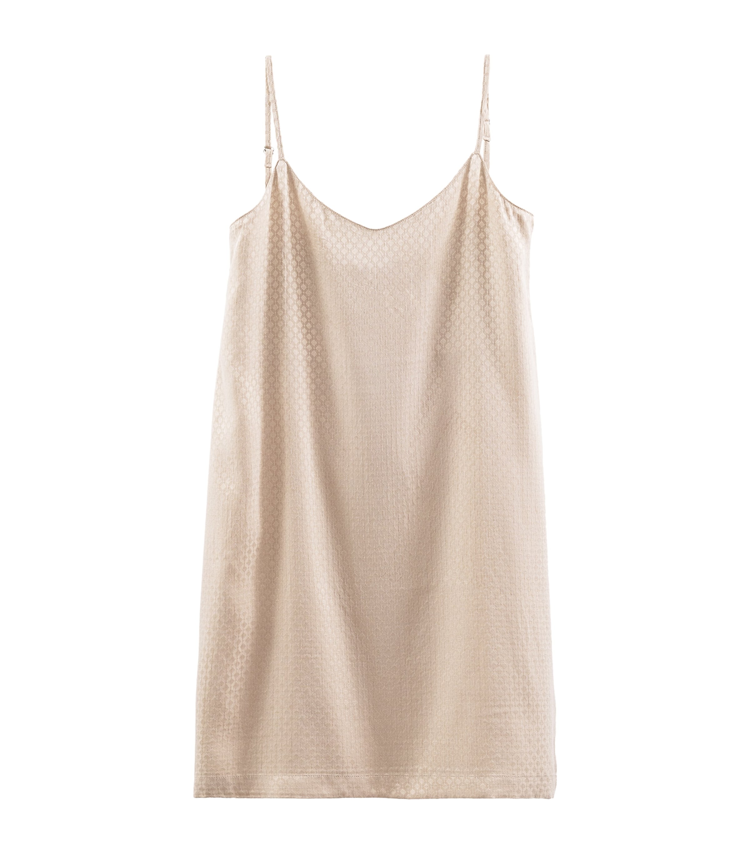 Hamam Jacquard Astra Nightdress Bone Image 1