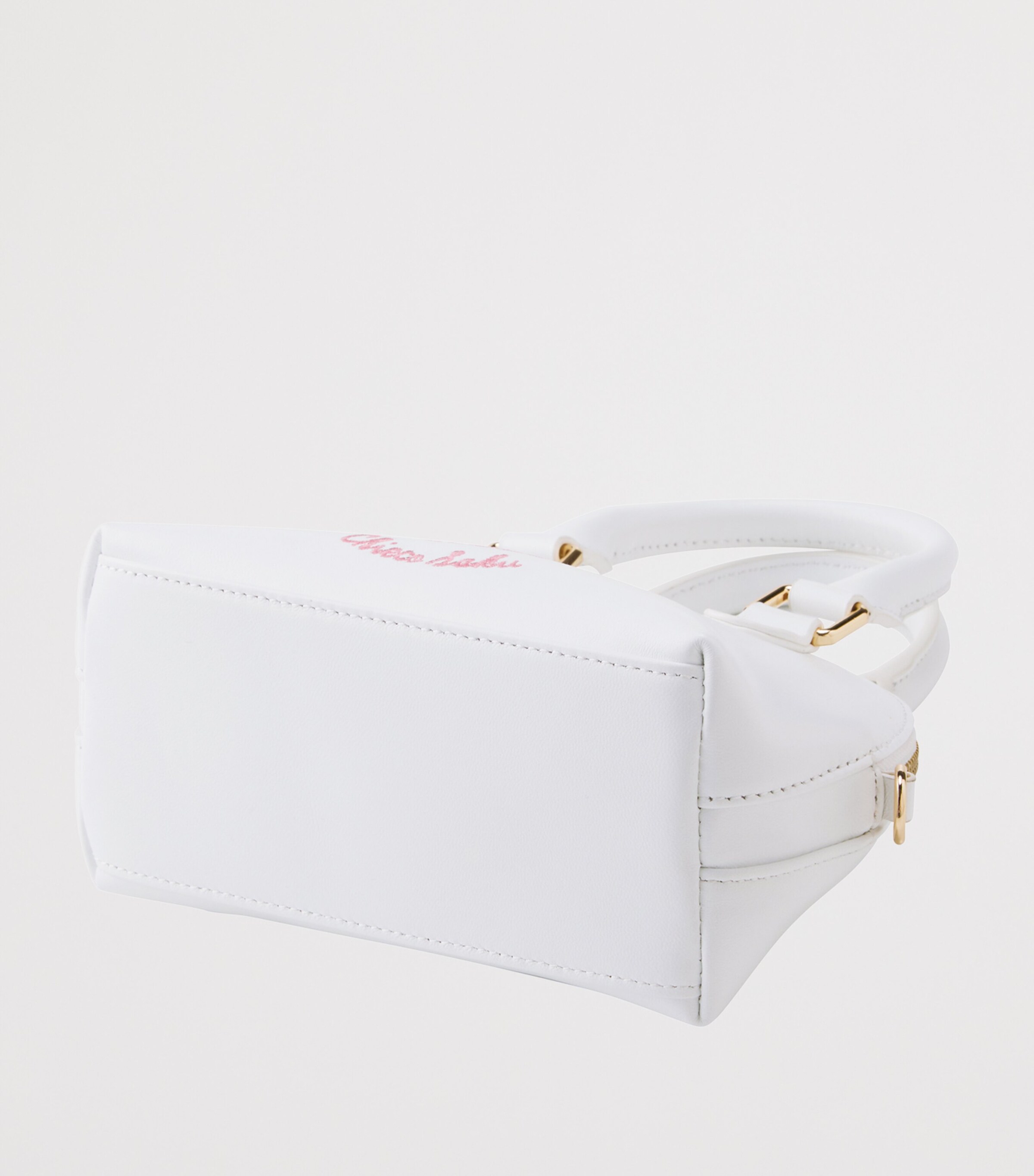 Miki House Leather Chieco Saku Top-Handle Bag Image 6