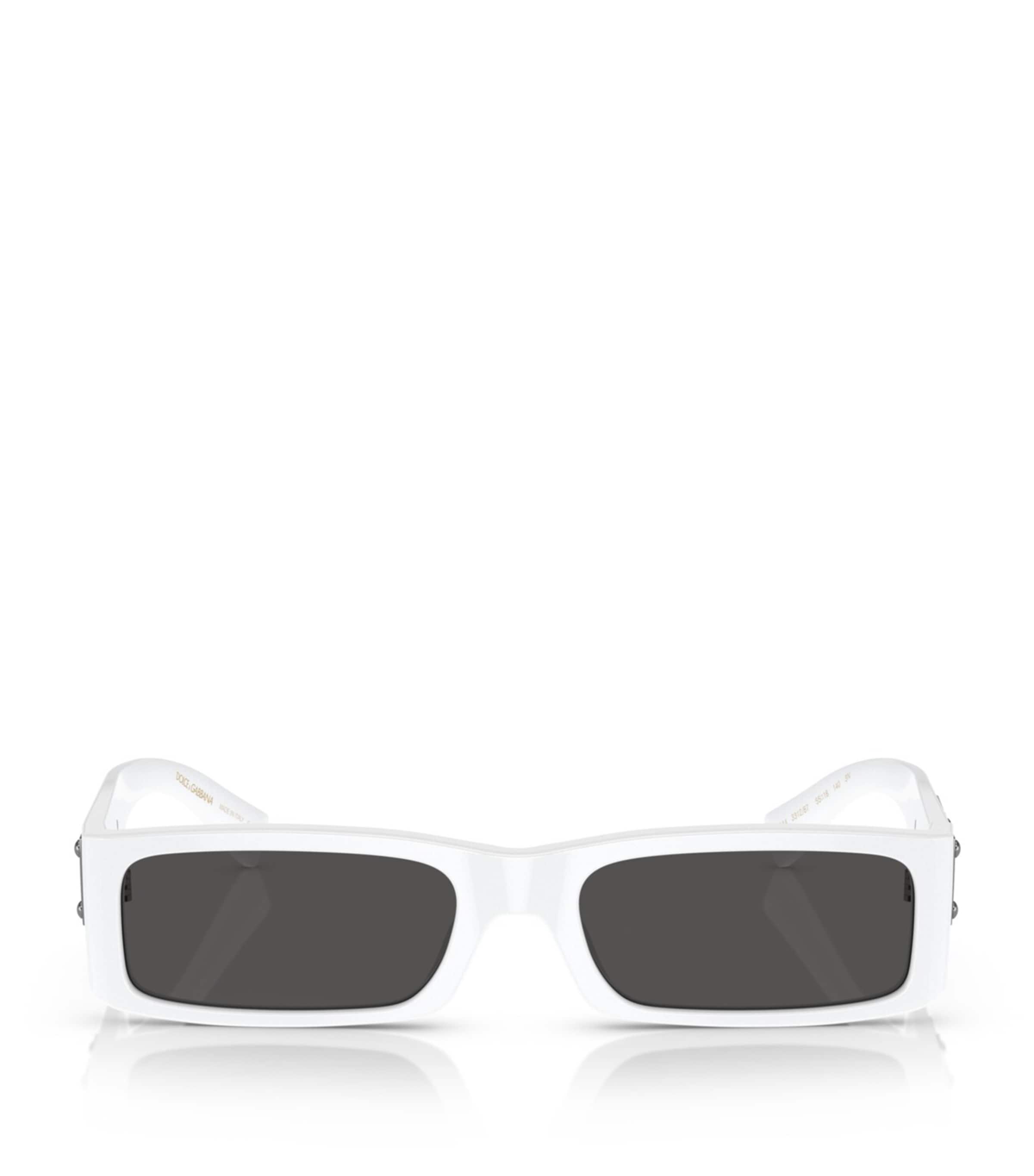 Dolce & Gabbana Re-edition Sunglasses In White