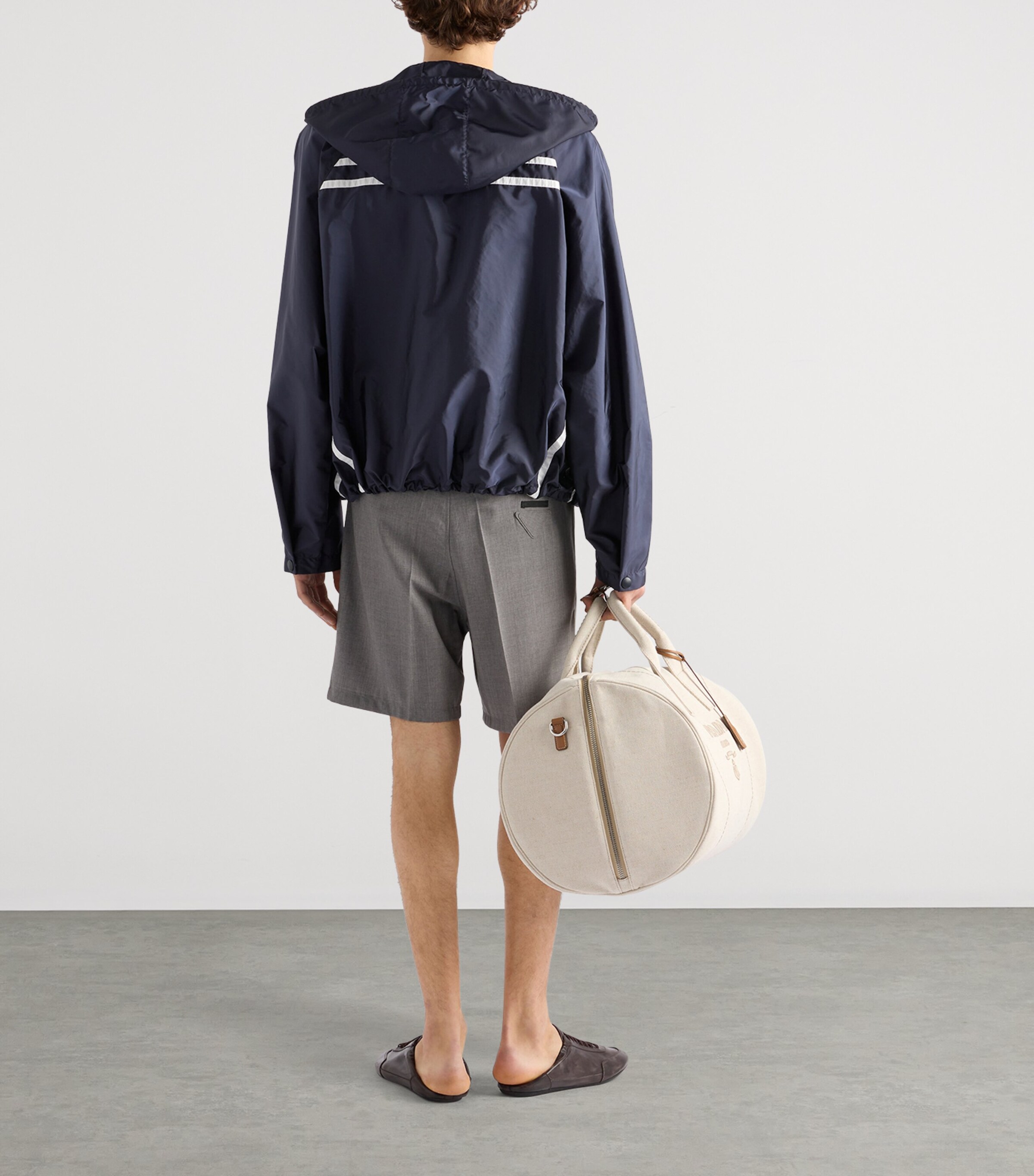 Re-Nylon Adaptable Oversized Jacket F022X Image 5