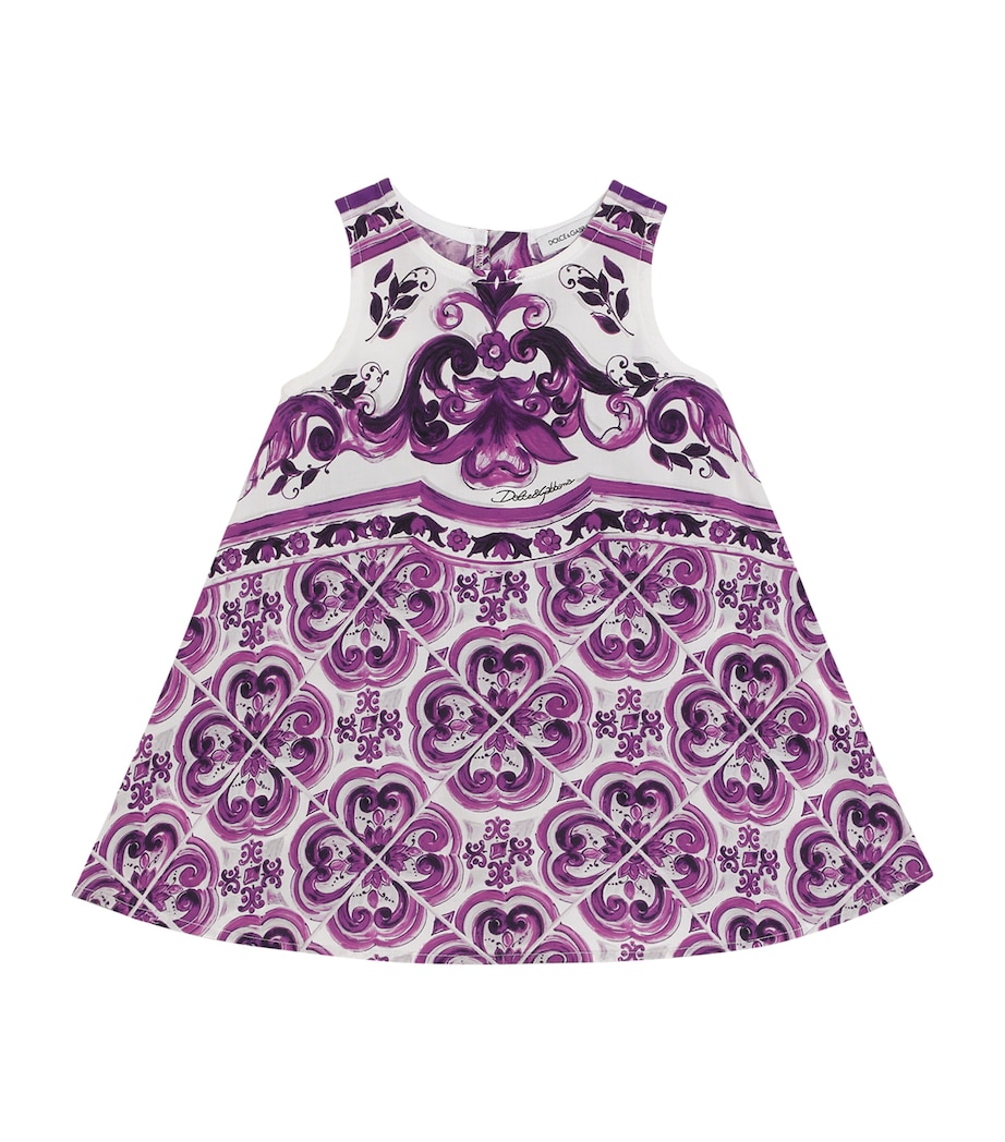 Cotton Printed Dress (3-36 Months) IP3TN-MIX MAIOLI Image 1