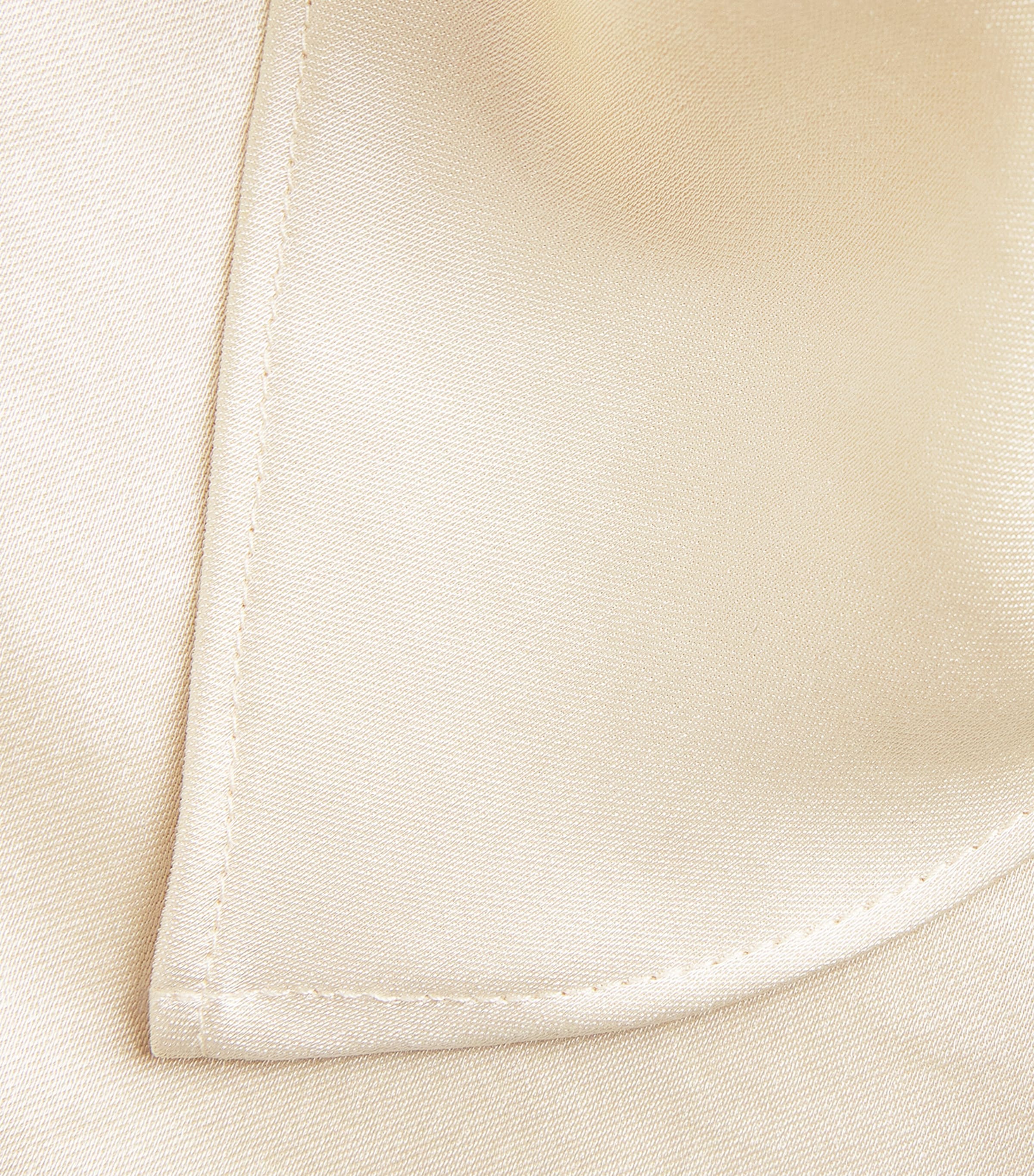 Satin Scarf-Detail Top 115BON Image 5