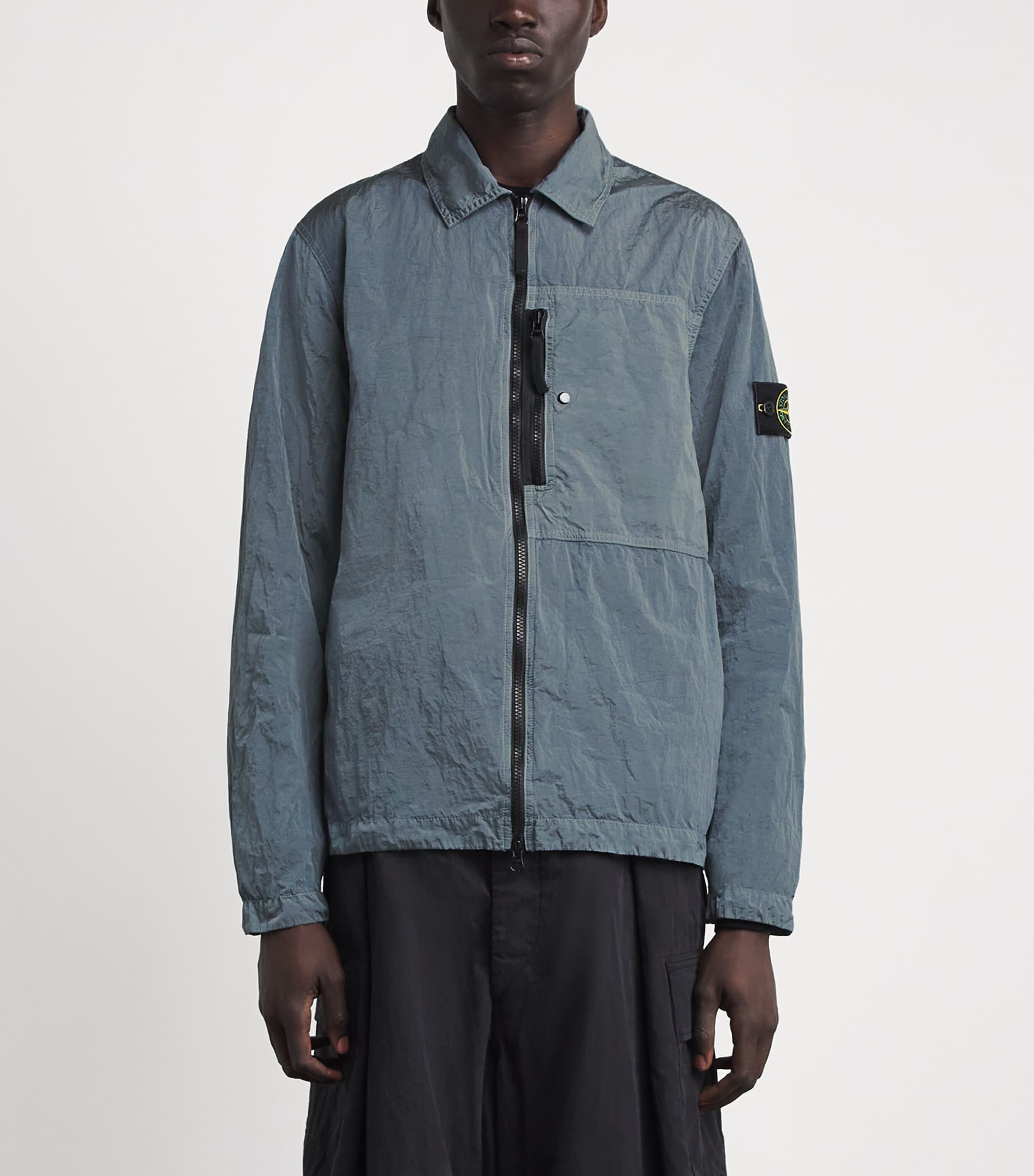 Stone Island Mens Nylon Metal Overshirt Image 4