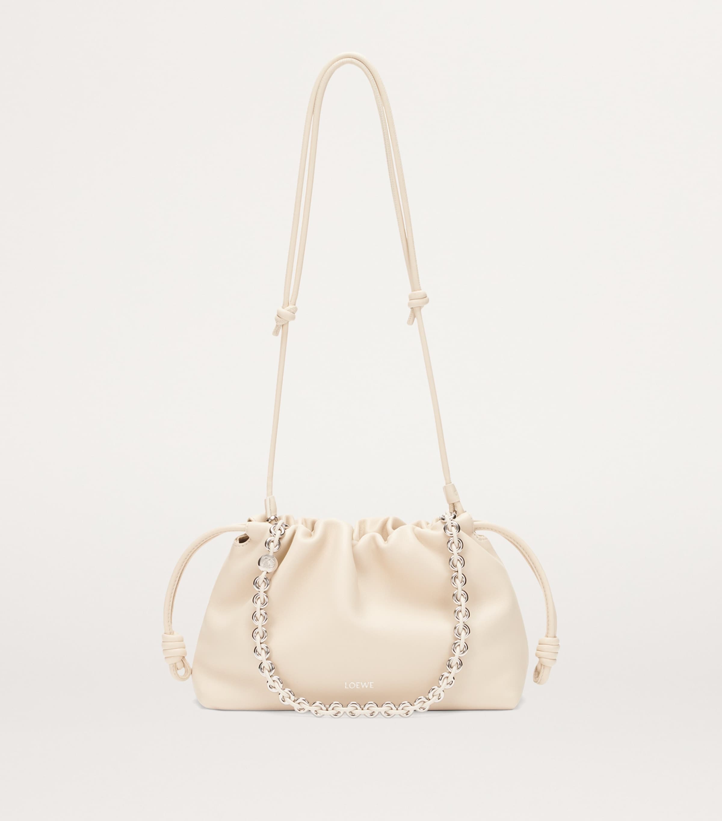 LOEWE Leather Flamenco Purse Sea Salt Image 2