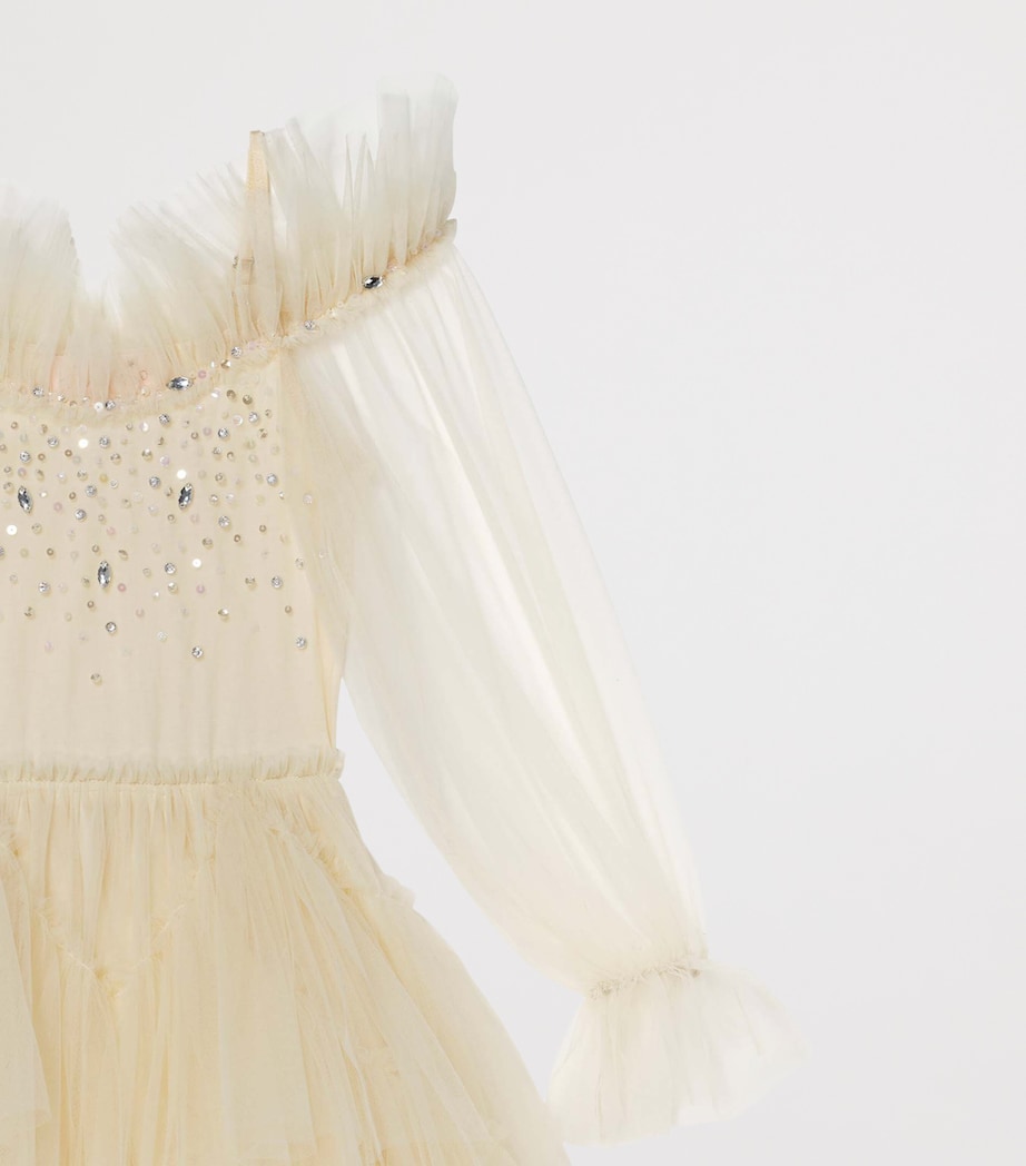 Tutu Du Monde Embellished Tinker Tutu Dress (2-11 Years) Daffodil Image 4