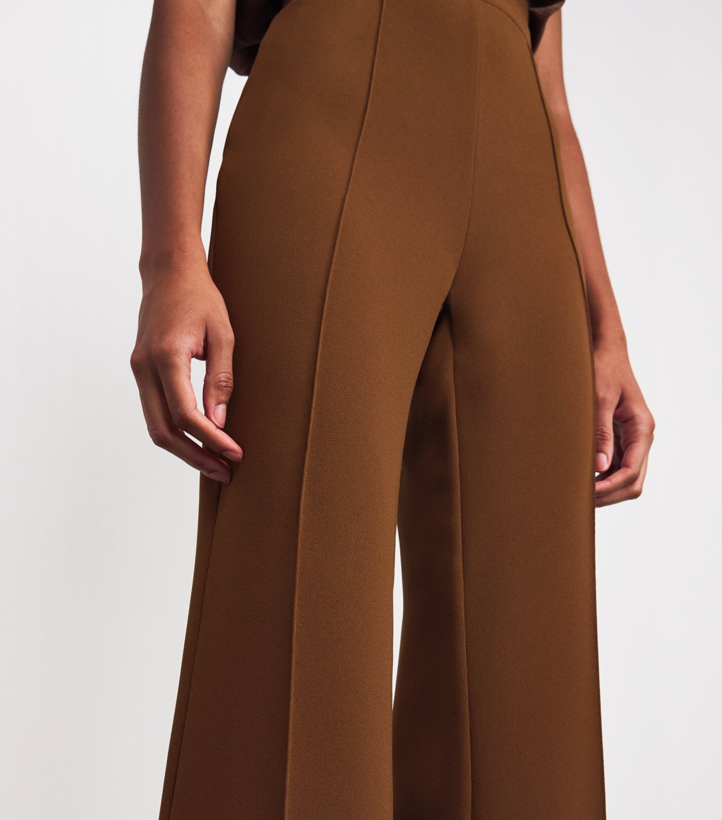 Flared Averill Trousers BRW Image 6