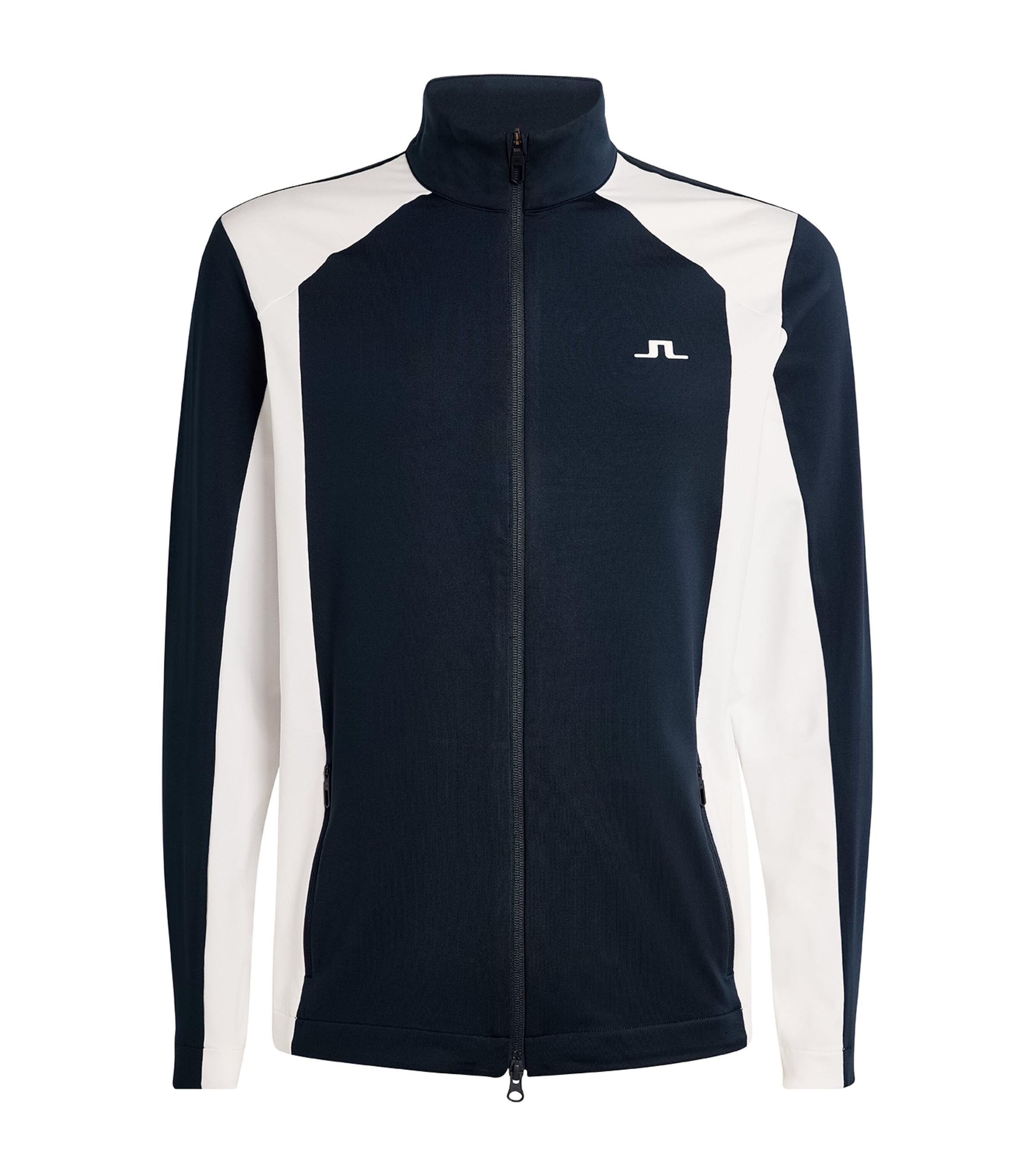 Shop J. Lindeberg Banks Mid Layer Top In Navy