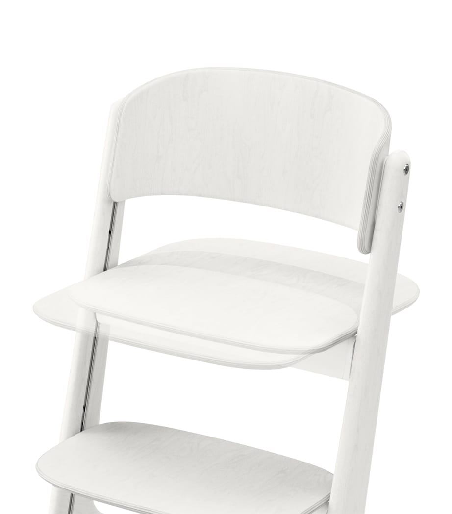 LEMO Platinum Highchair 3-In-1 Set - White Wood WHITE Image 5