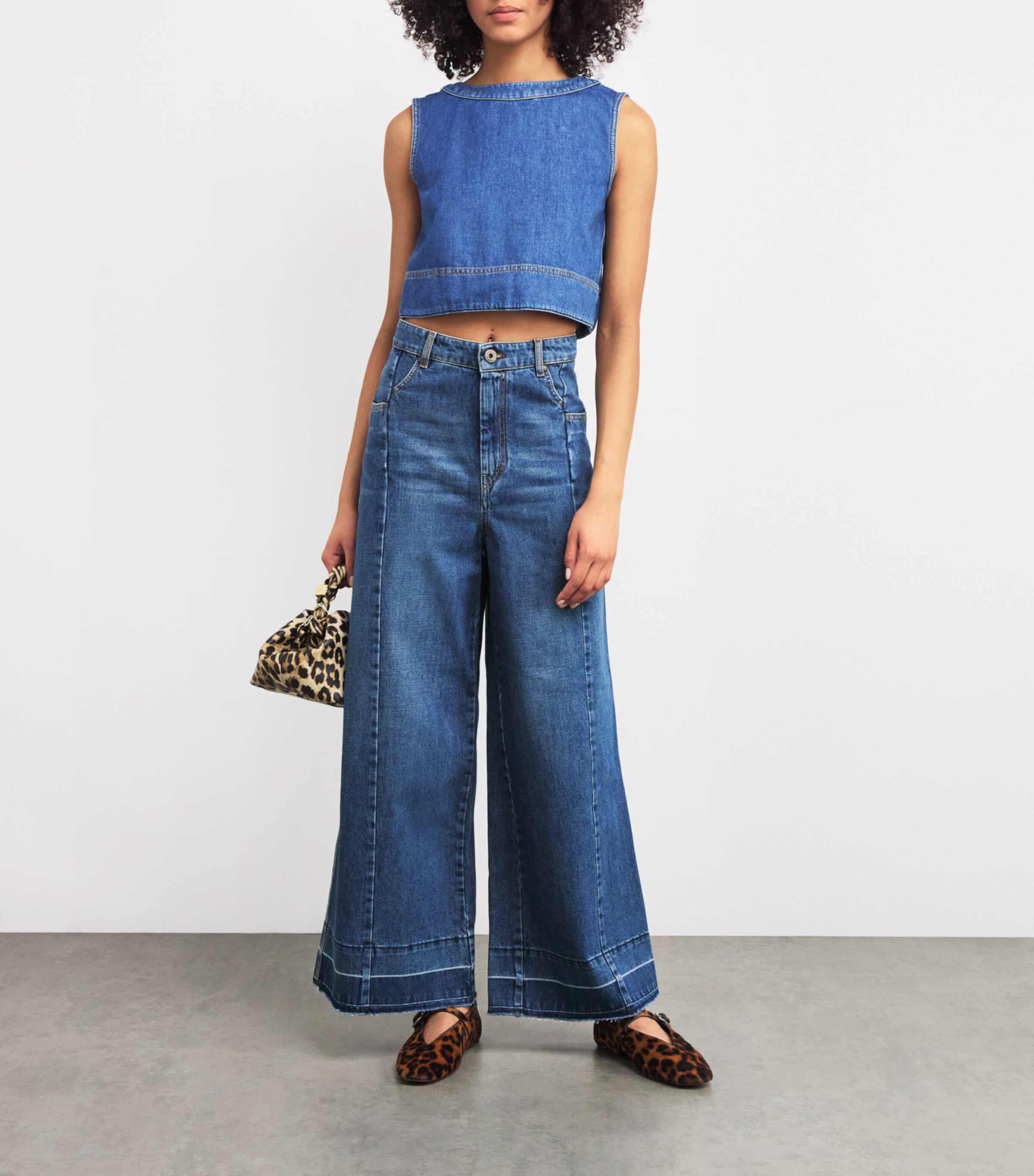 Wide-Leg Jeans NAVY Image 2