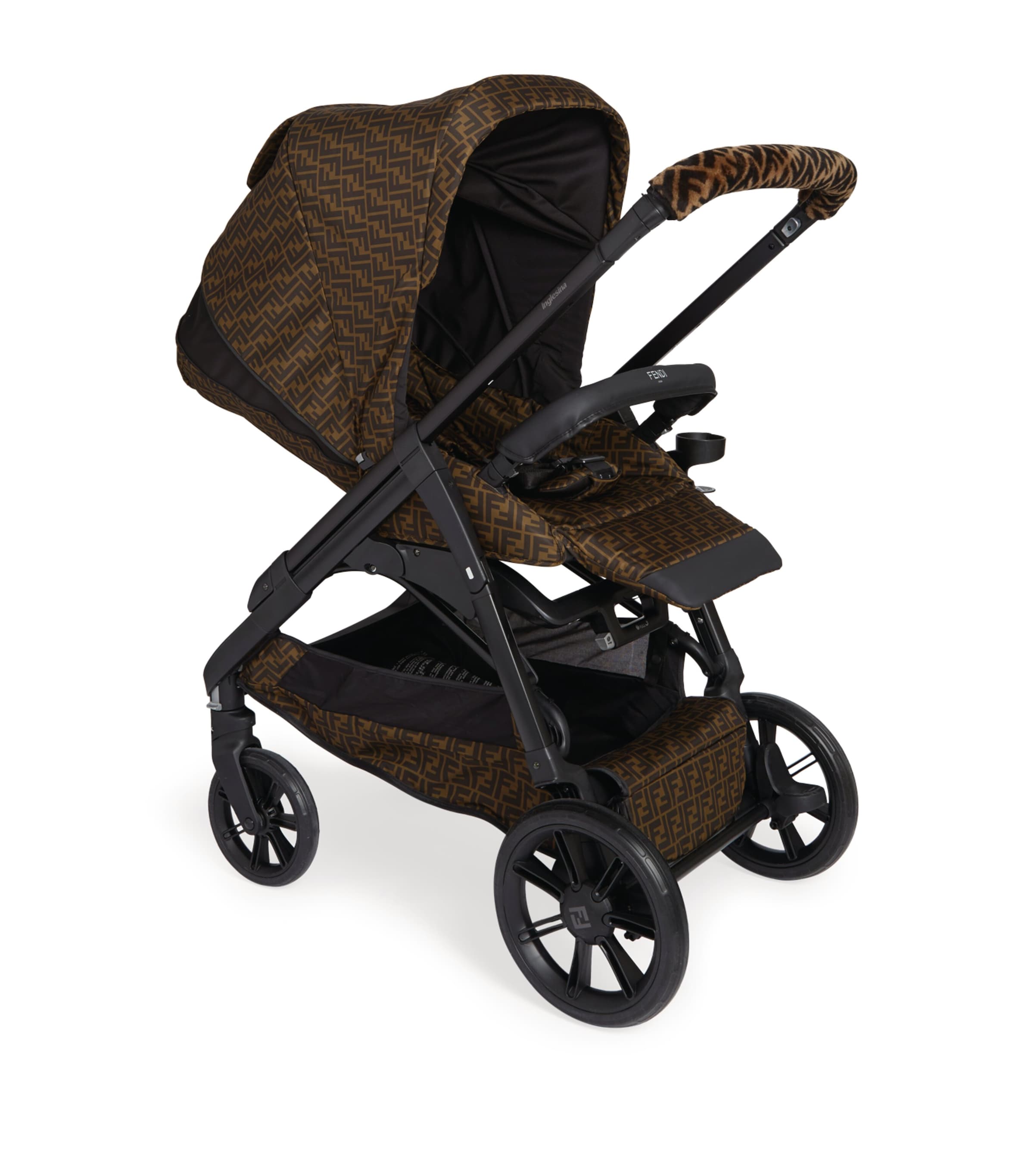 Fendi Kids Monogram Pram Harrods UK