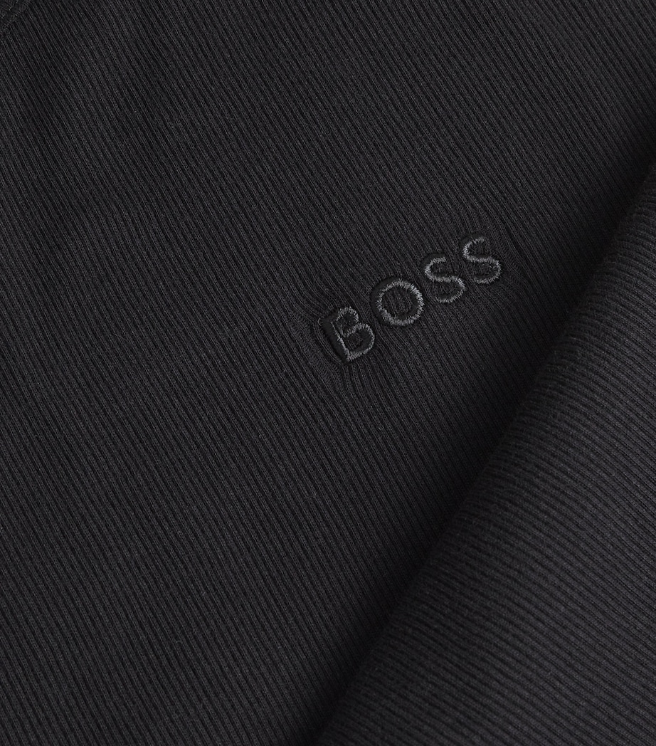 Cotton Logo Tank Top (Pack of 3) 001-BLACK Image 5