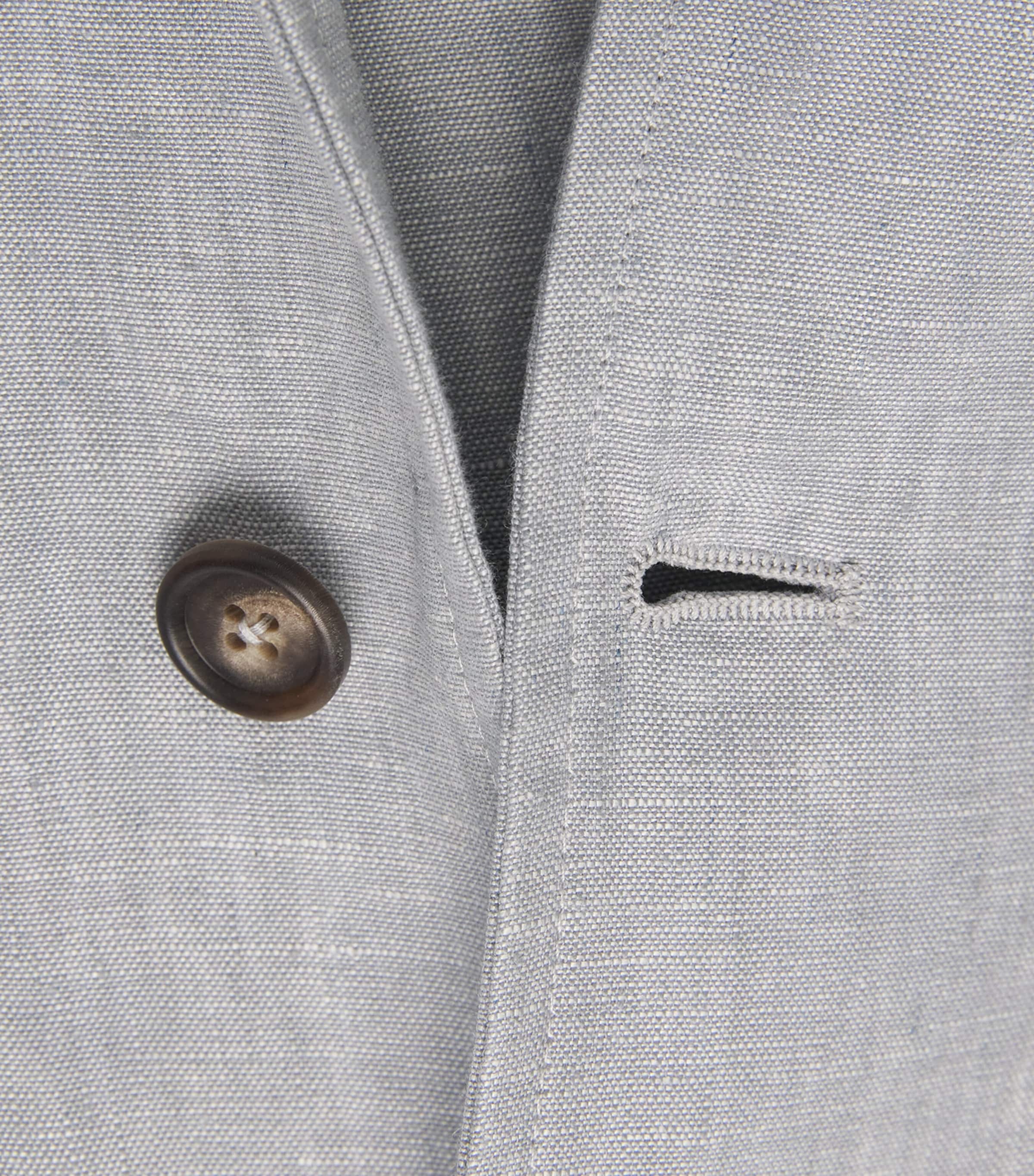 Linen Overshirt 5490-GRIGIO Image 5