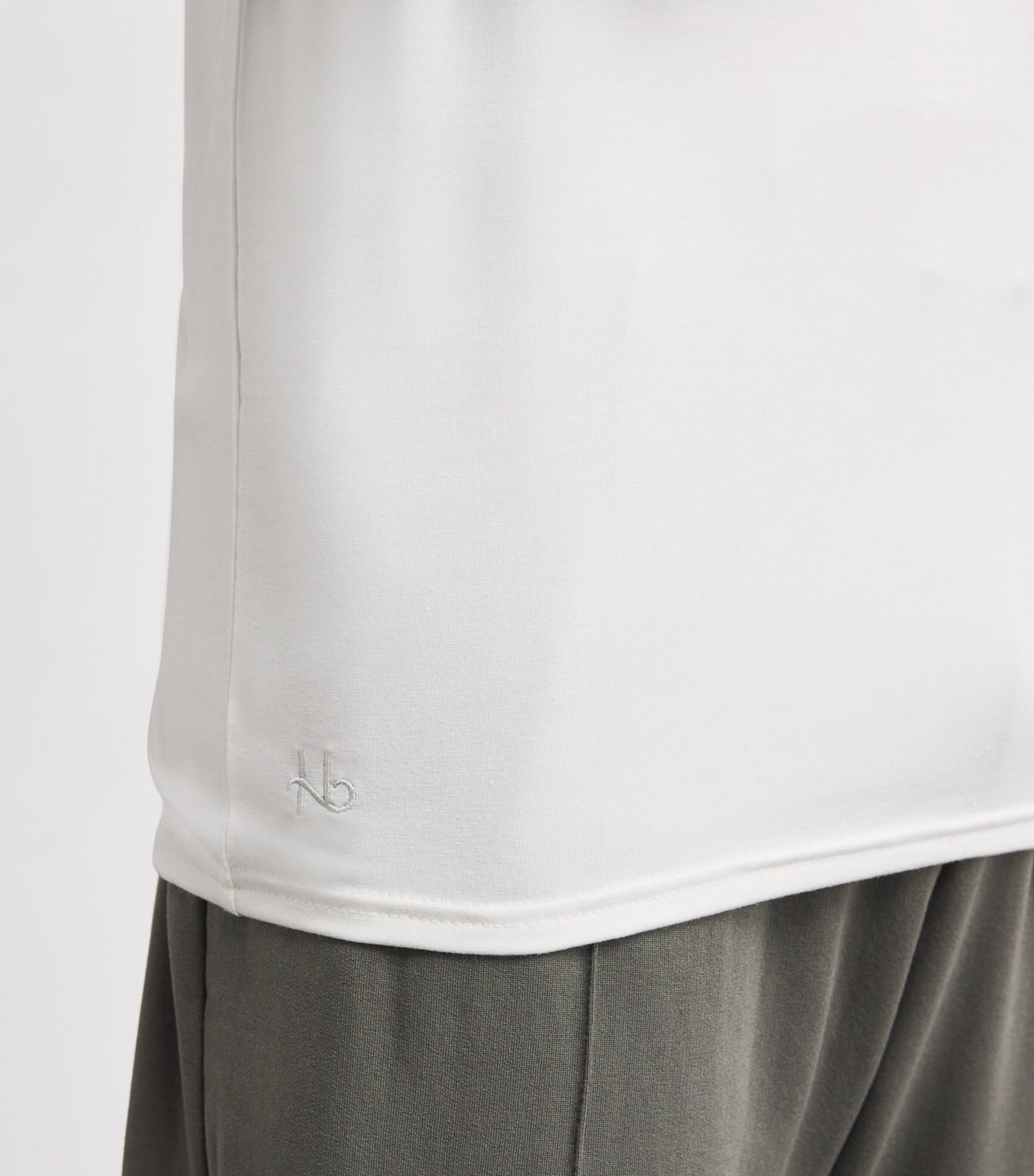 Cap-Sleeve T-Shirt WHT WHITE Image 6